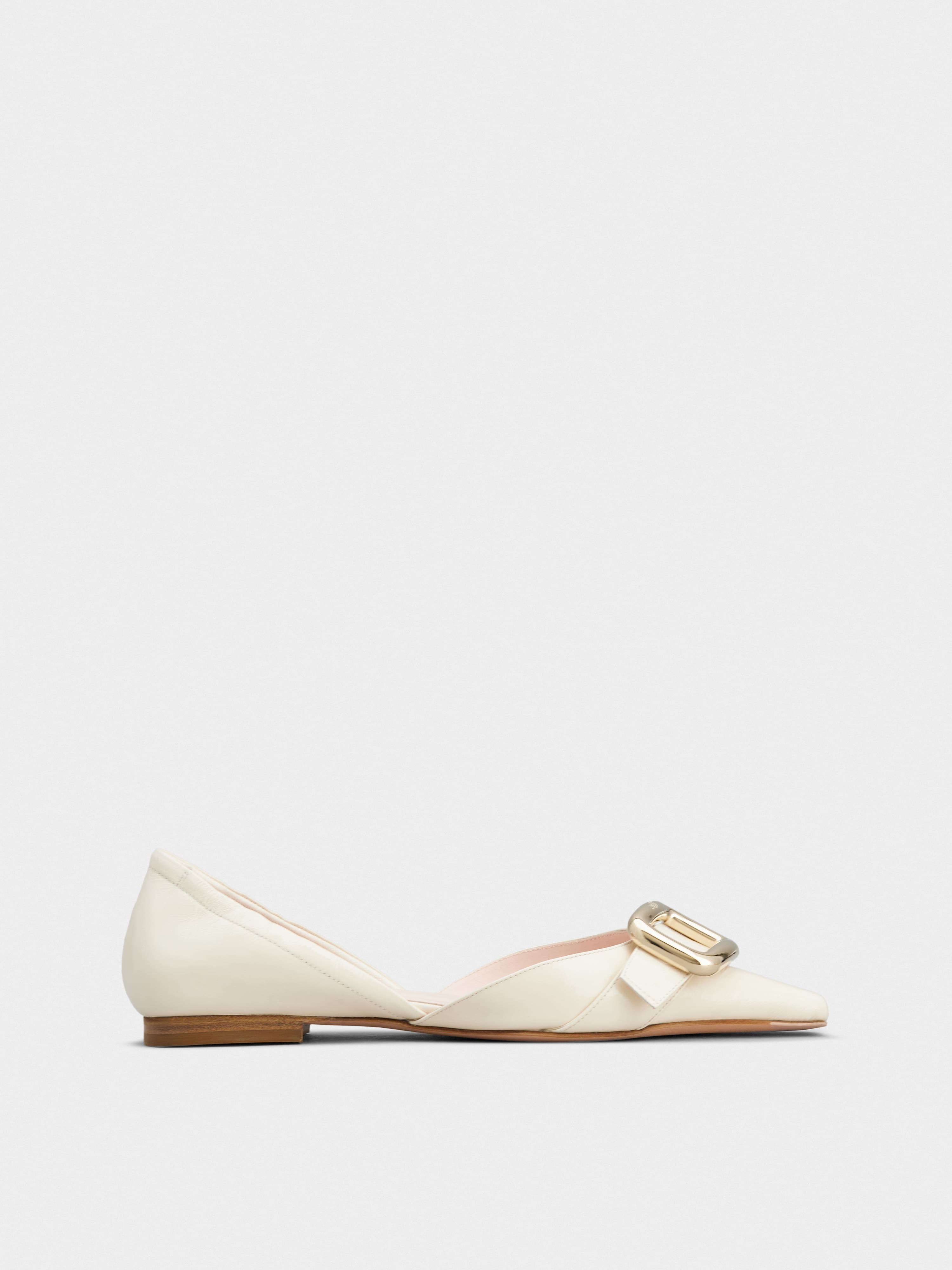 Viv' Canard D'Orsay Ballerinas in leather — RVW74139010TM6C019