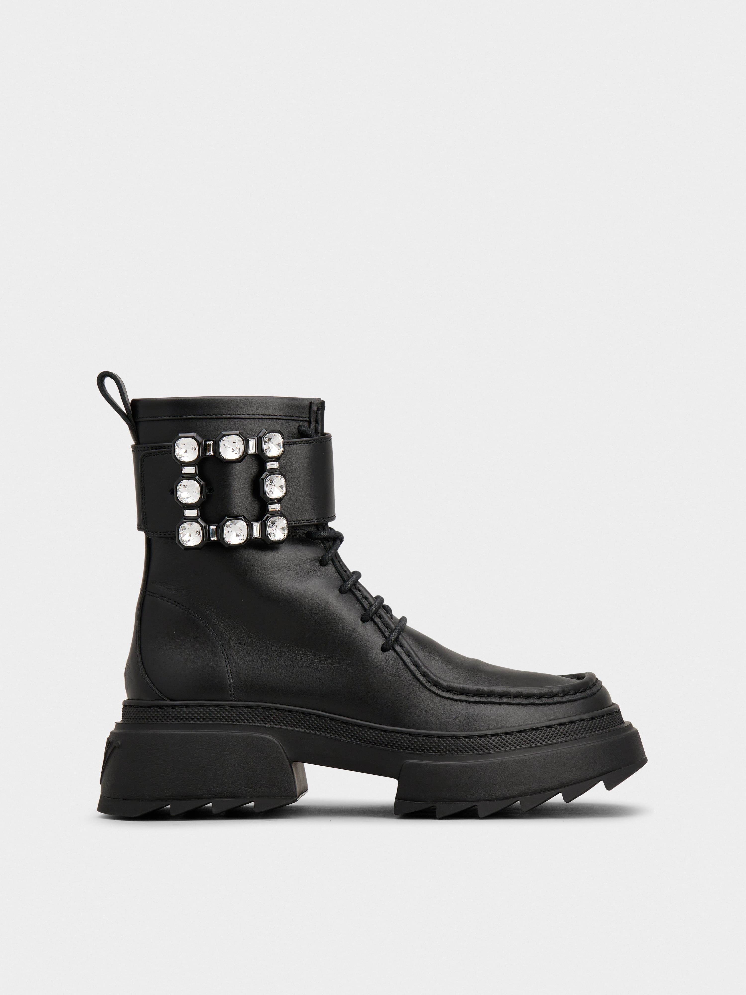 Wallaviv Booties in leather — RVW71036420SOAB999