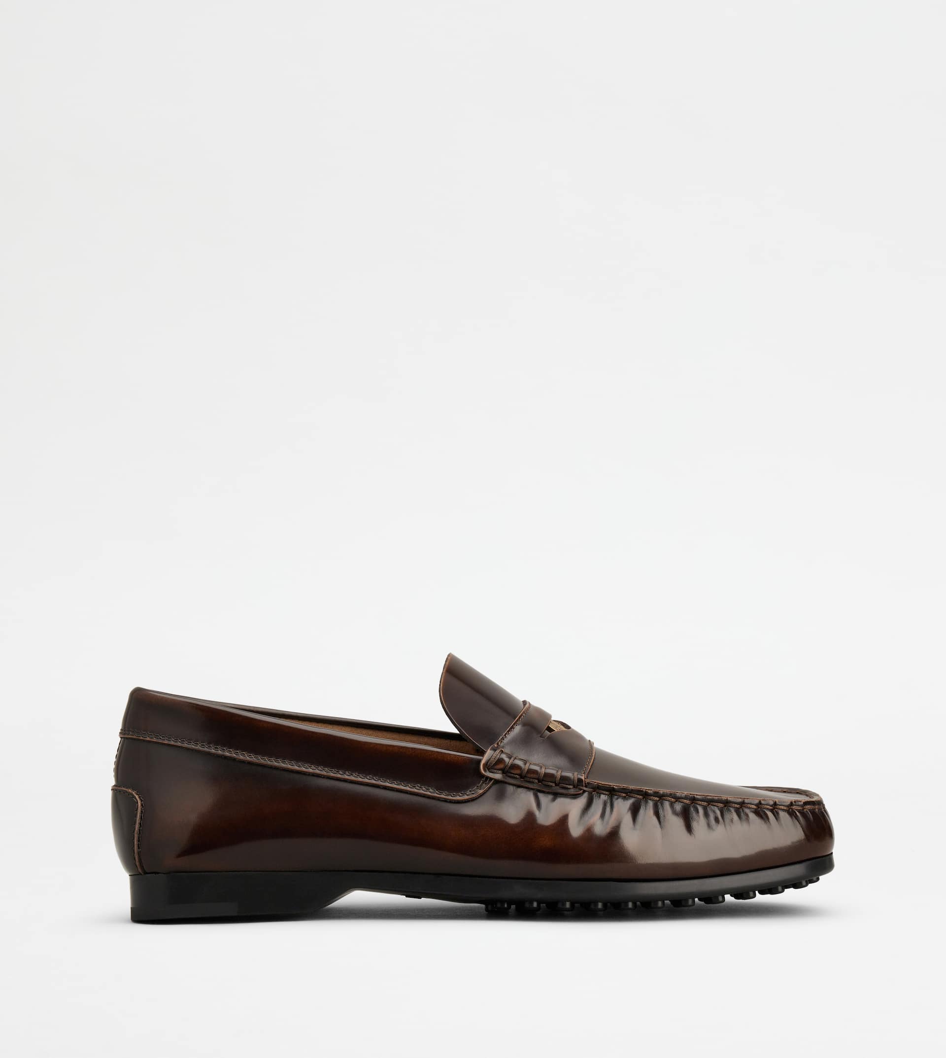 Loafers in Leather — Brown — XXM31L0IM20AKTS016