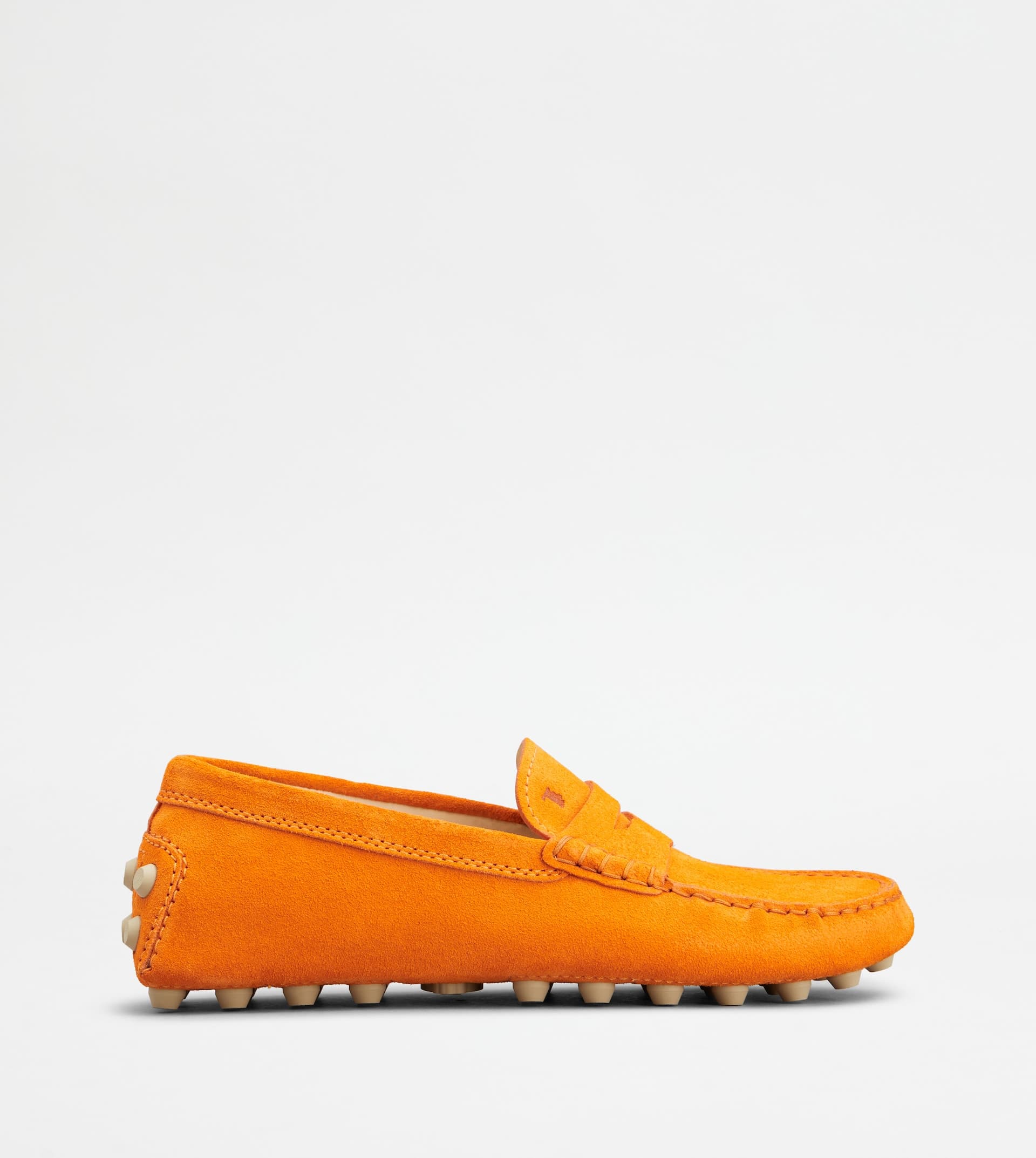 Gommino Bubble in Suede — Orange — XXW52K00010RE0G601