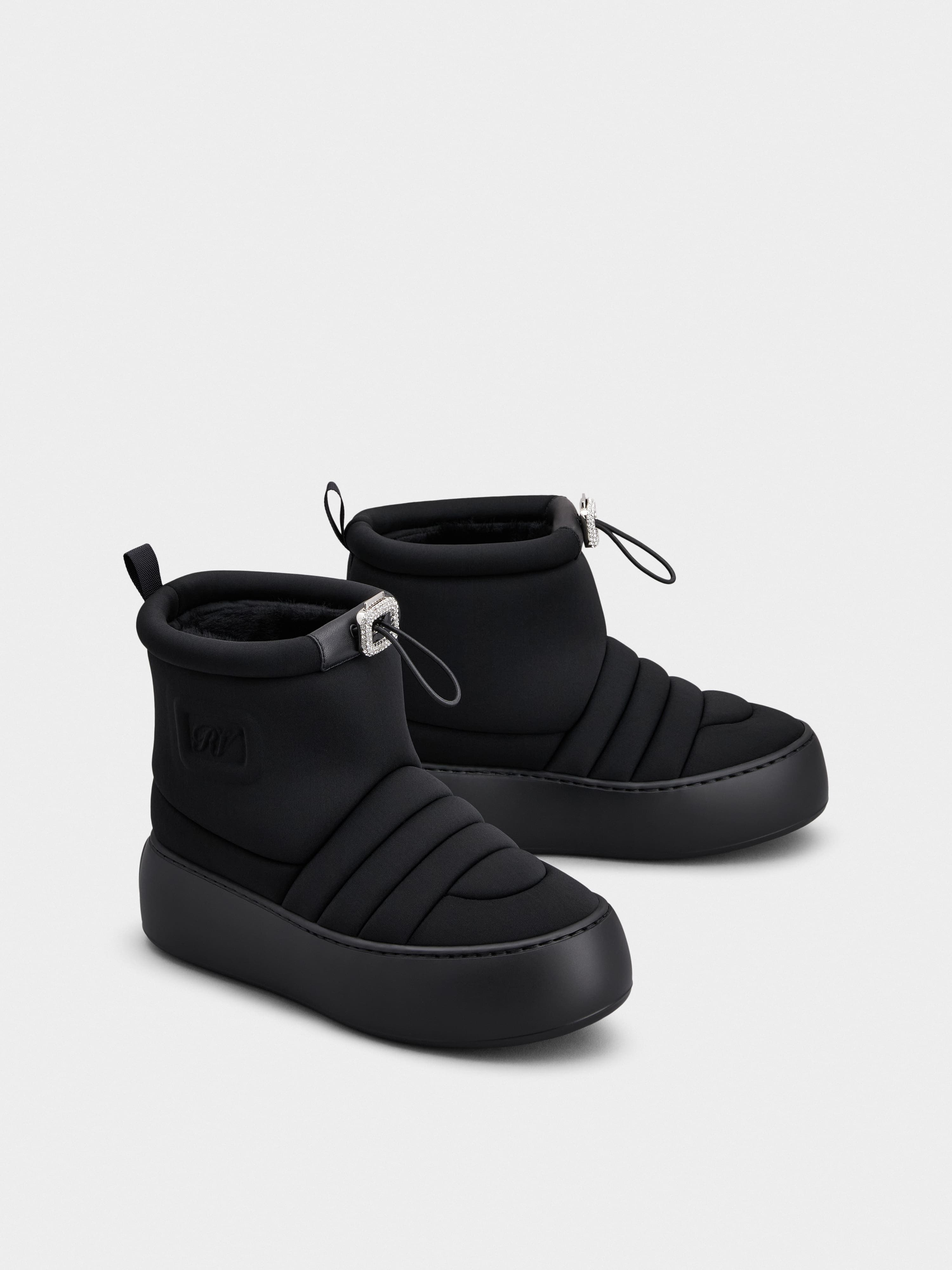 Viv' Up Booties in fabric — RVW73940370U05B999