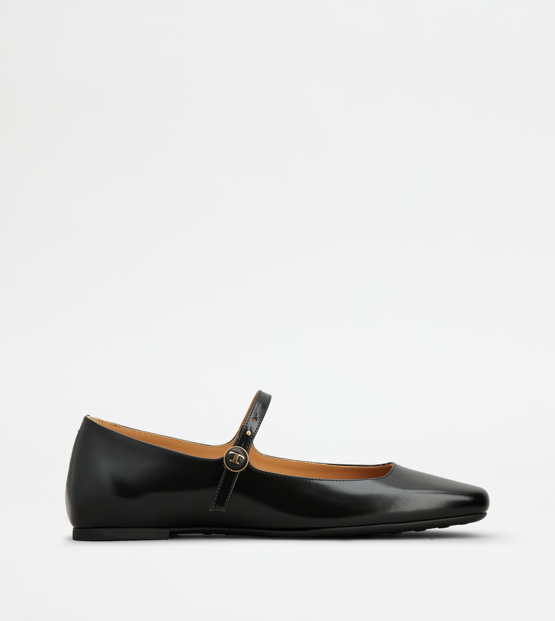 Ballerinas in Leather — Black — XXW23L0IN40SSPB999