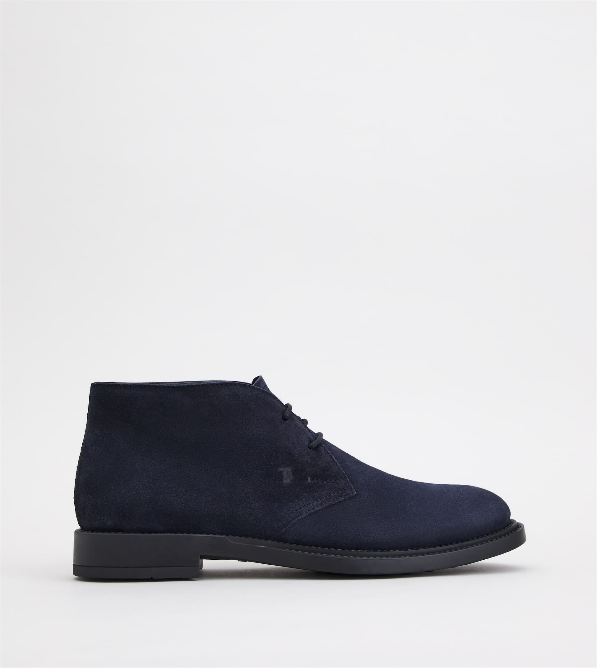 Desert Boots in Suede — Blue — XXM62C0DH60RE0U805
