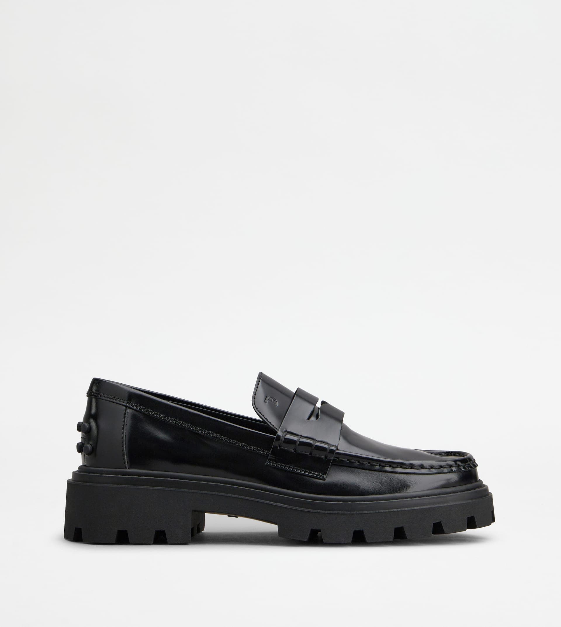 Loafers in Leather — Black — XXW08J0GF60SHAB999