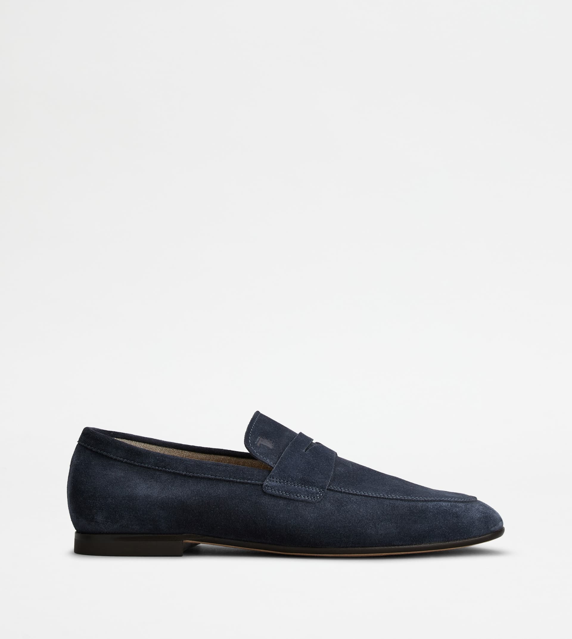 Loafers in Suede — Blue — XXM38K0GG10RE0U805
