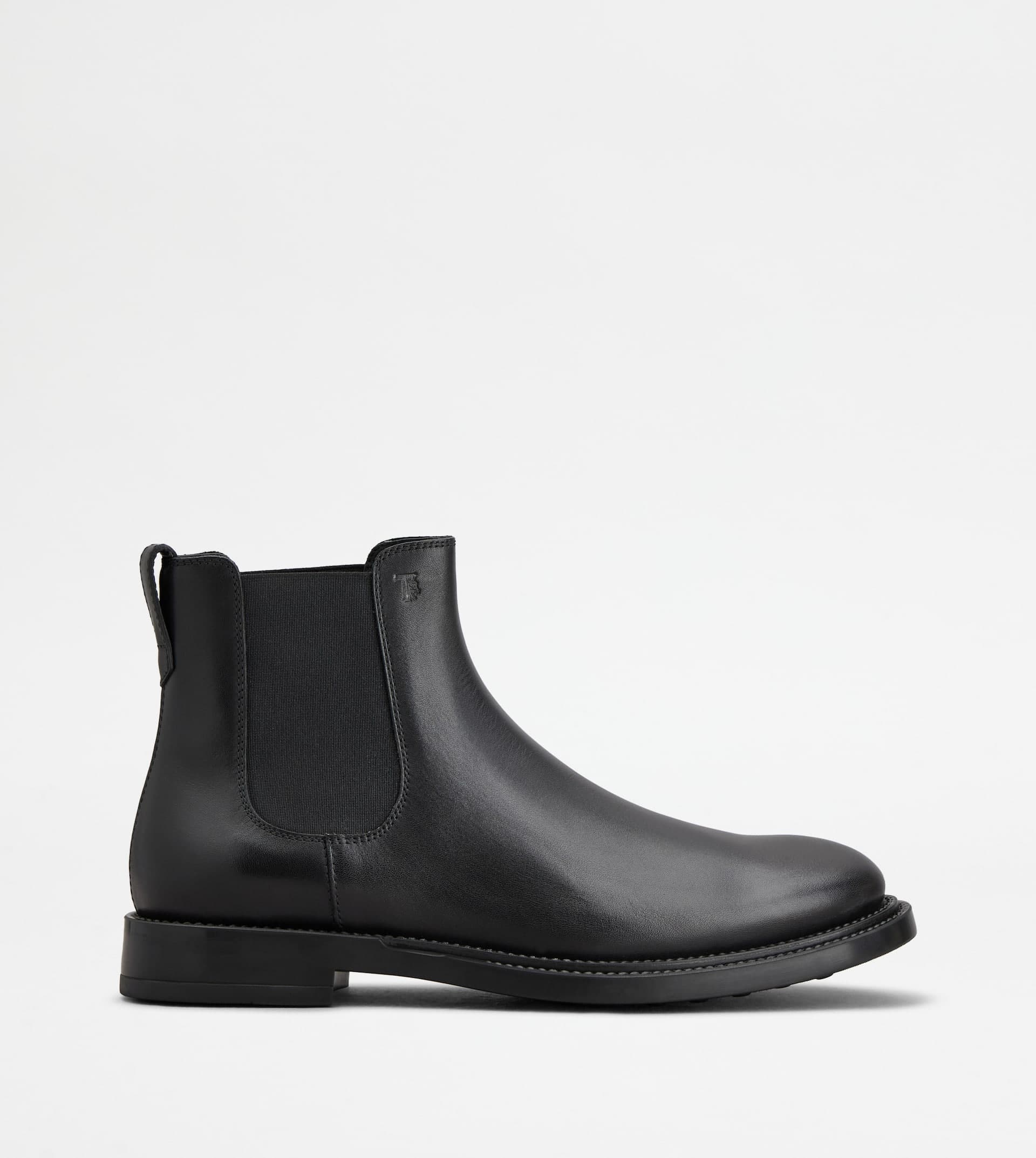 Ankle Boots in Leather — Black — XXM62C00P20OLWB999
