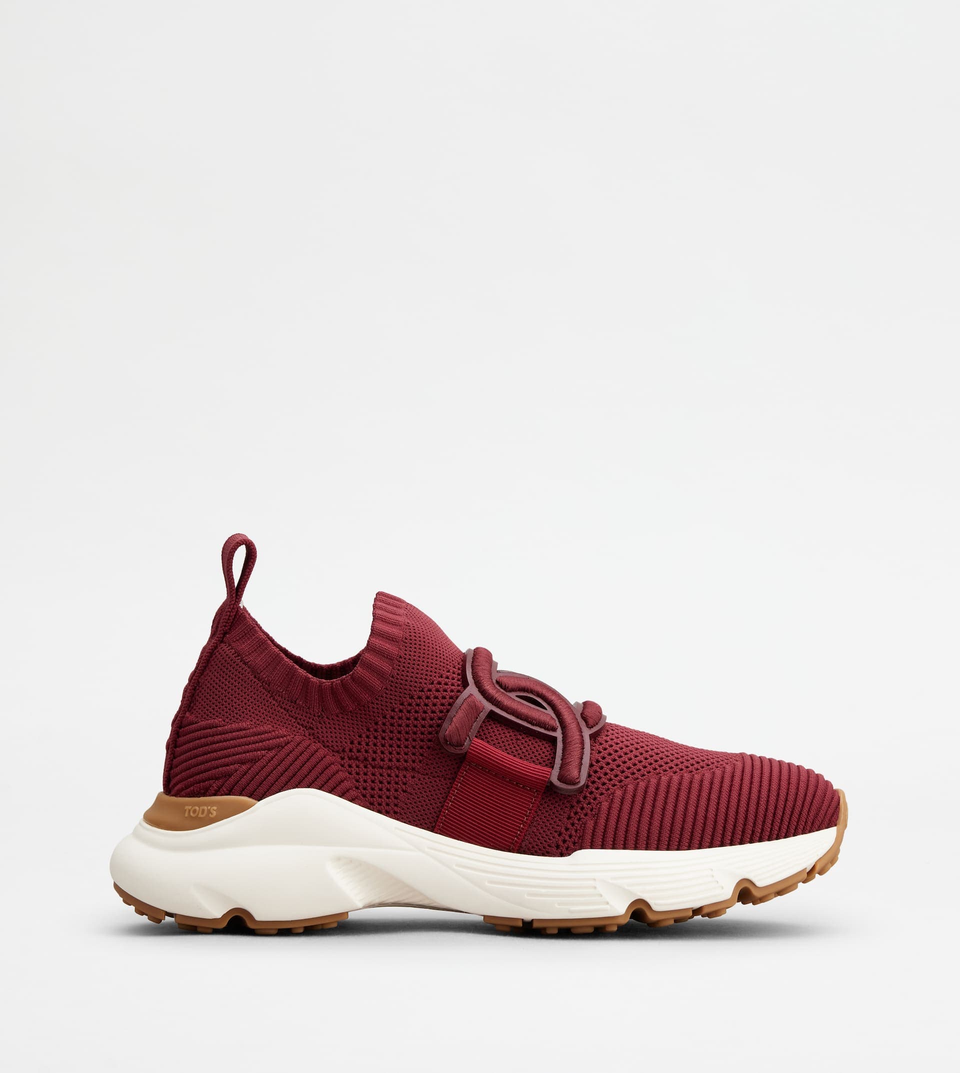 Kate Slip-on Sneakers in Fabric — Red — XXW54C0HL30Q6LR410