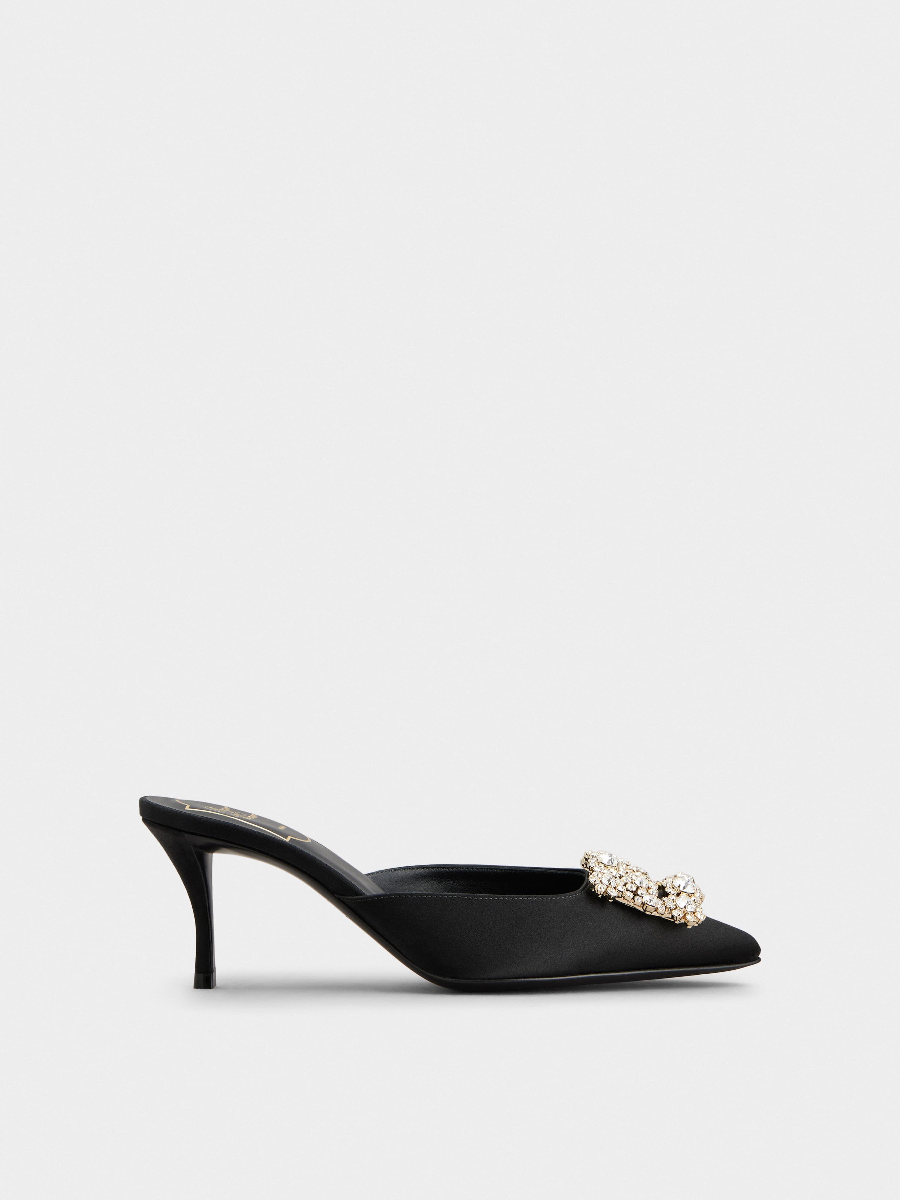 Efflorescence Mules in satin — RVW41441400RS0B999