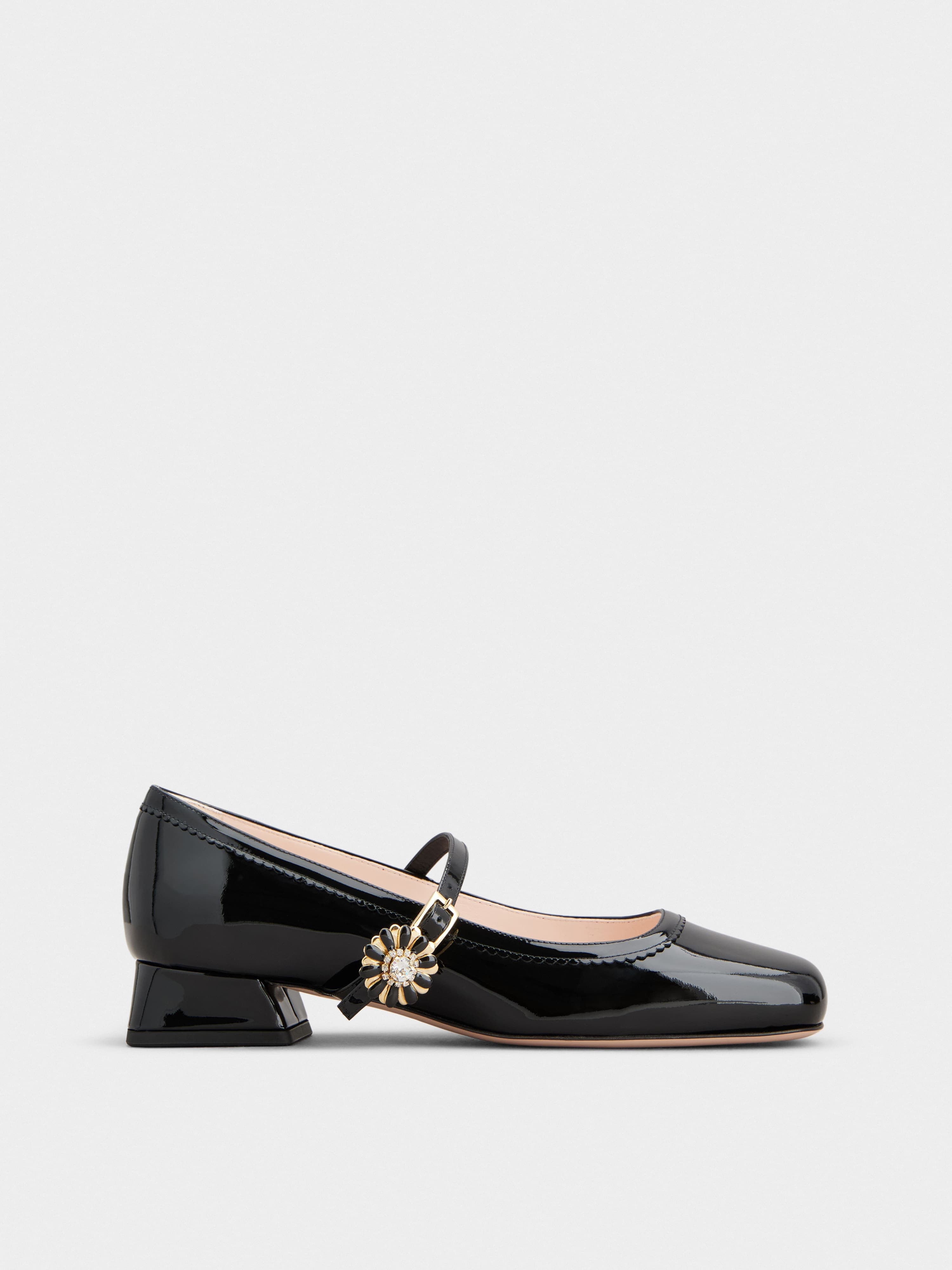 Très Vivier Mary Janes in patent leather — RVW54041600D1PB999