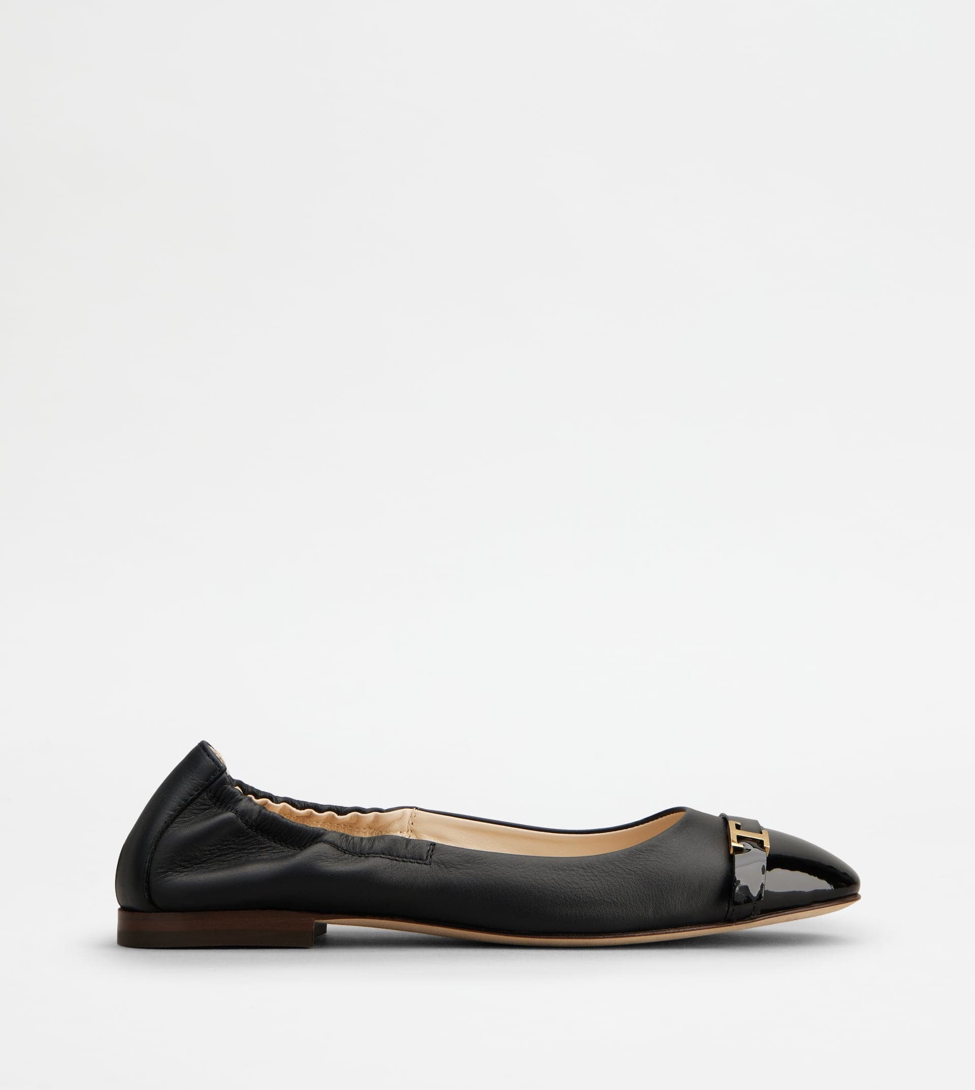 Ballerinas in Leather — Black — XXW94K0HZ30T8AB999