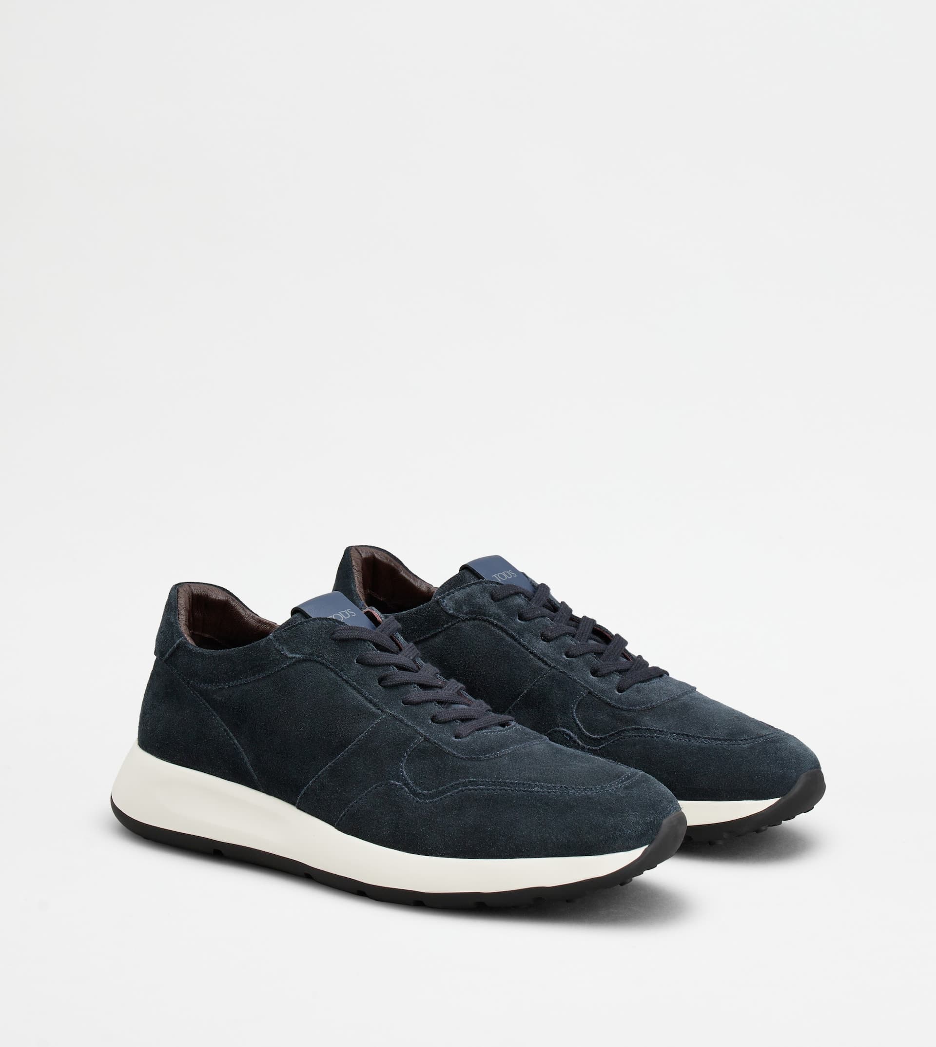 Sneakers in Suede — Blue — XXM79K0Z280SGO0543