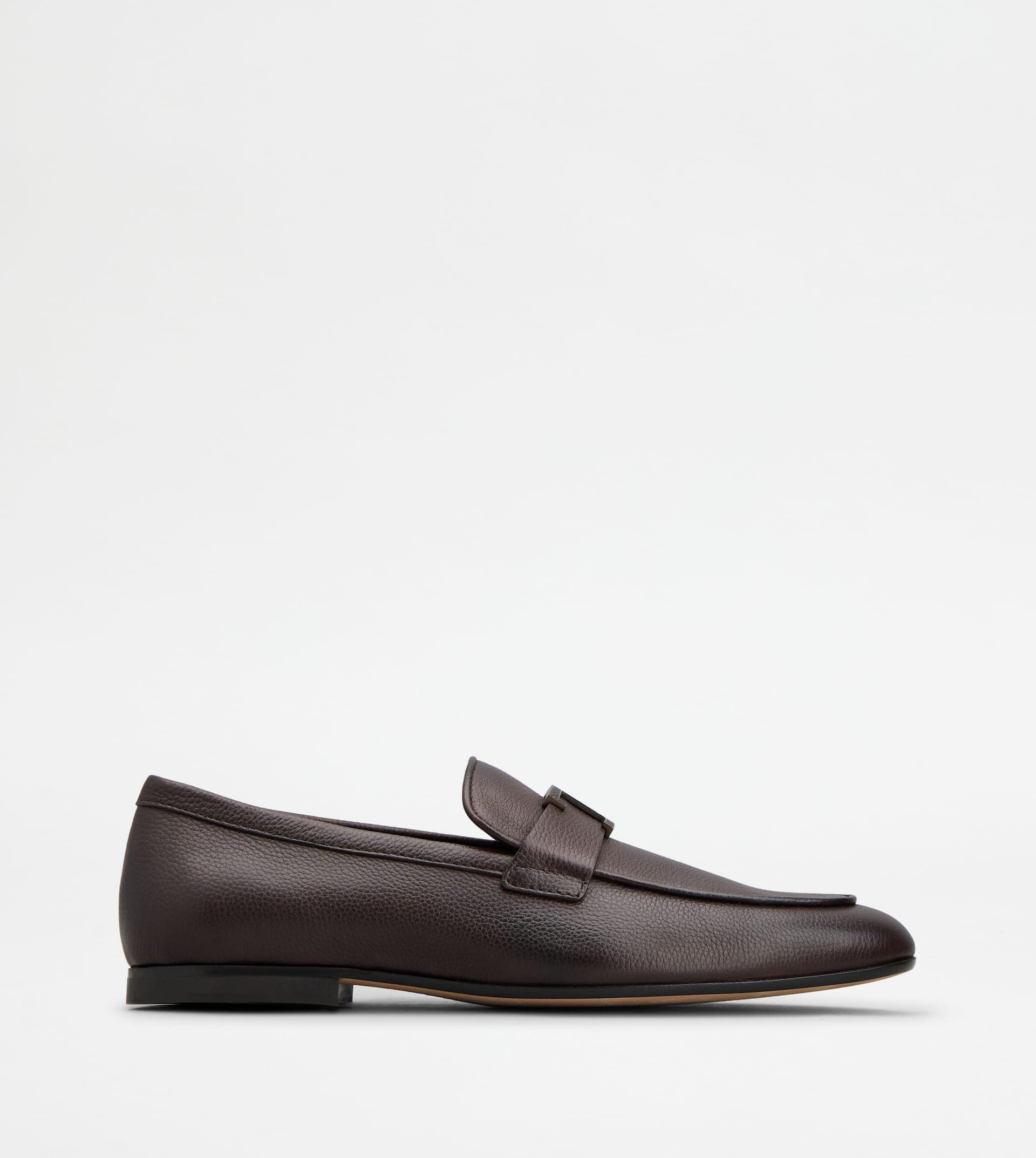 T Timeless Loafers in Leather — Brown — XXM38K0HW20S95S603