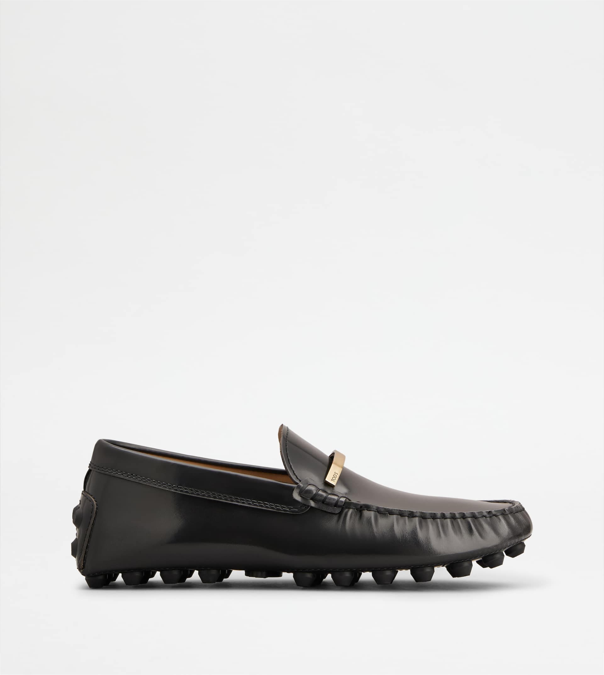 Gommino Bubble in Leather — Grey — XXM52K0IT90TWRB602
