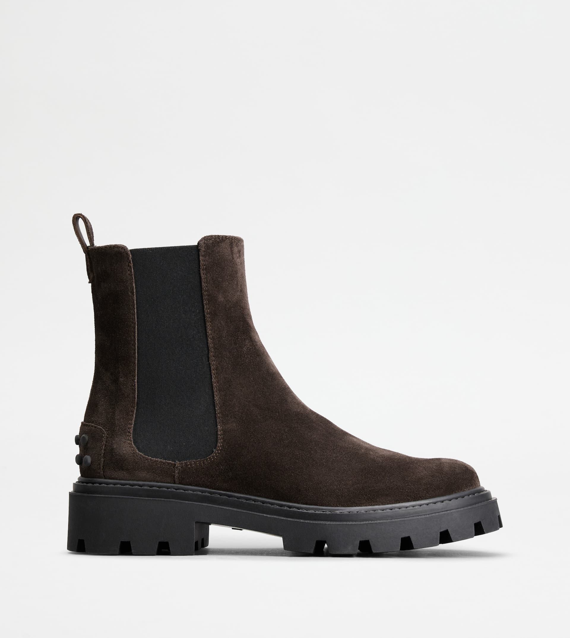 Chelsea Boots in Suede — Brown — XXW08J0GF90BYES808