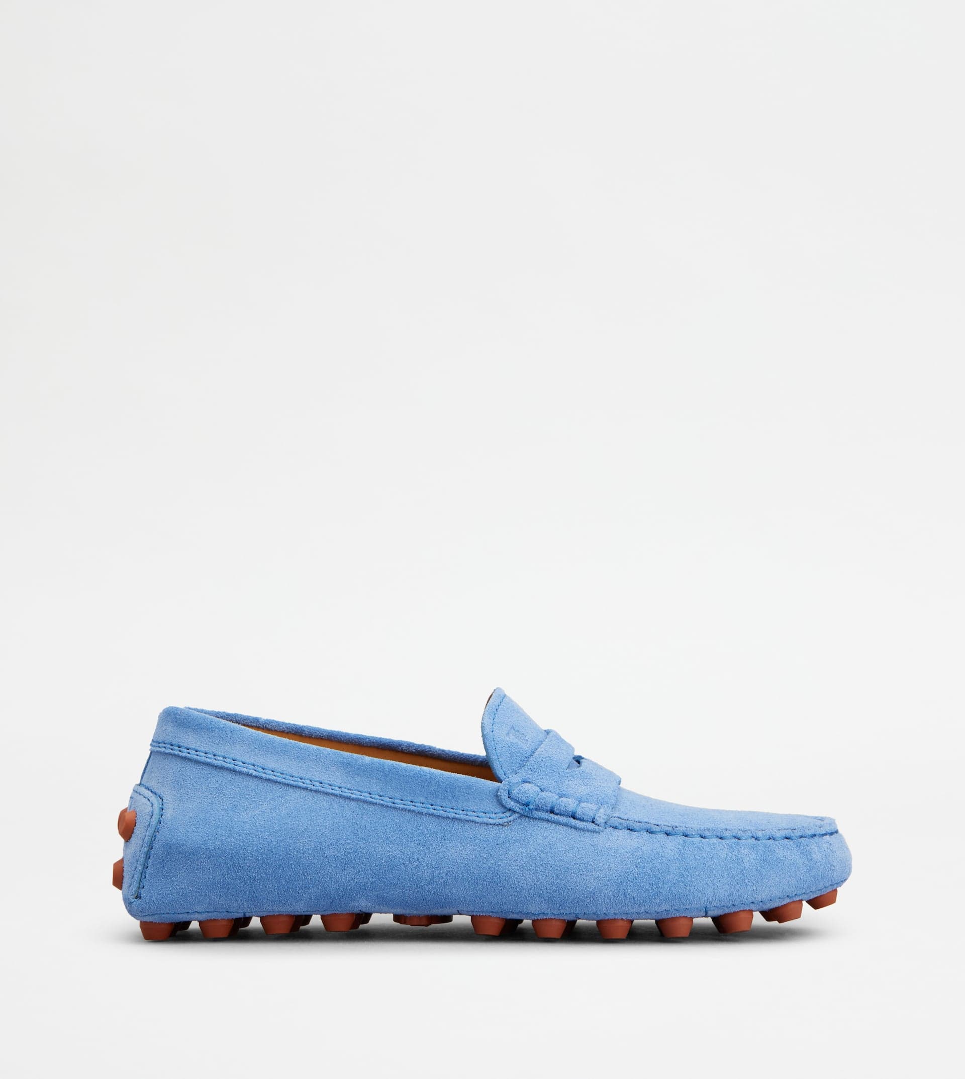 Gommino Bubble in Suede — Light blue — XXW52K00010RE0U429