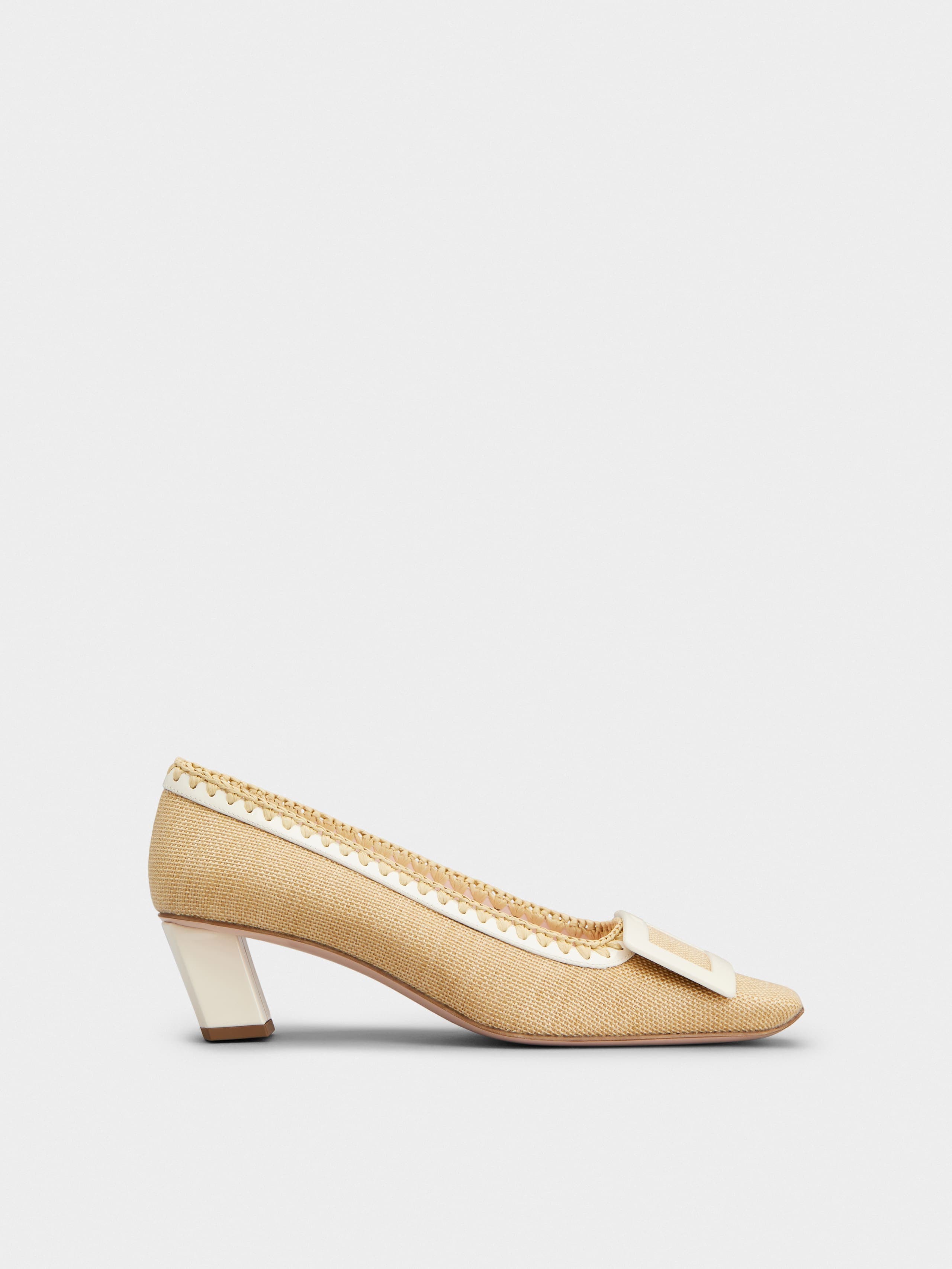 Belle Vivier Pumps in canvas — RVW00642560UFH1J19