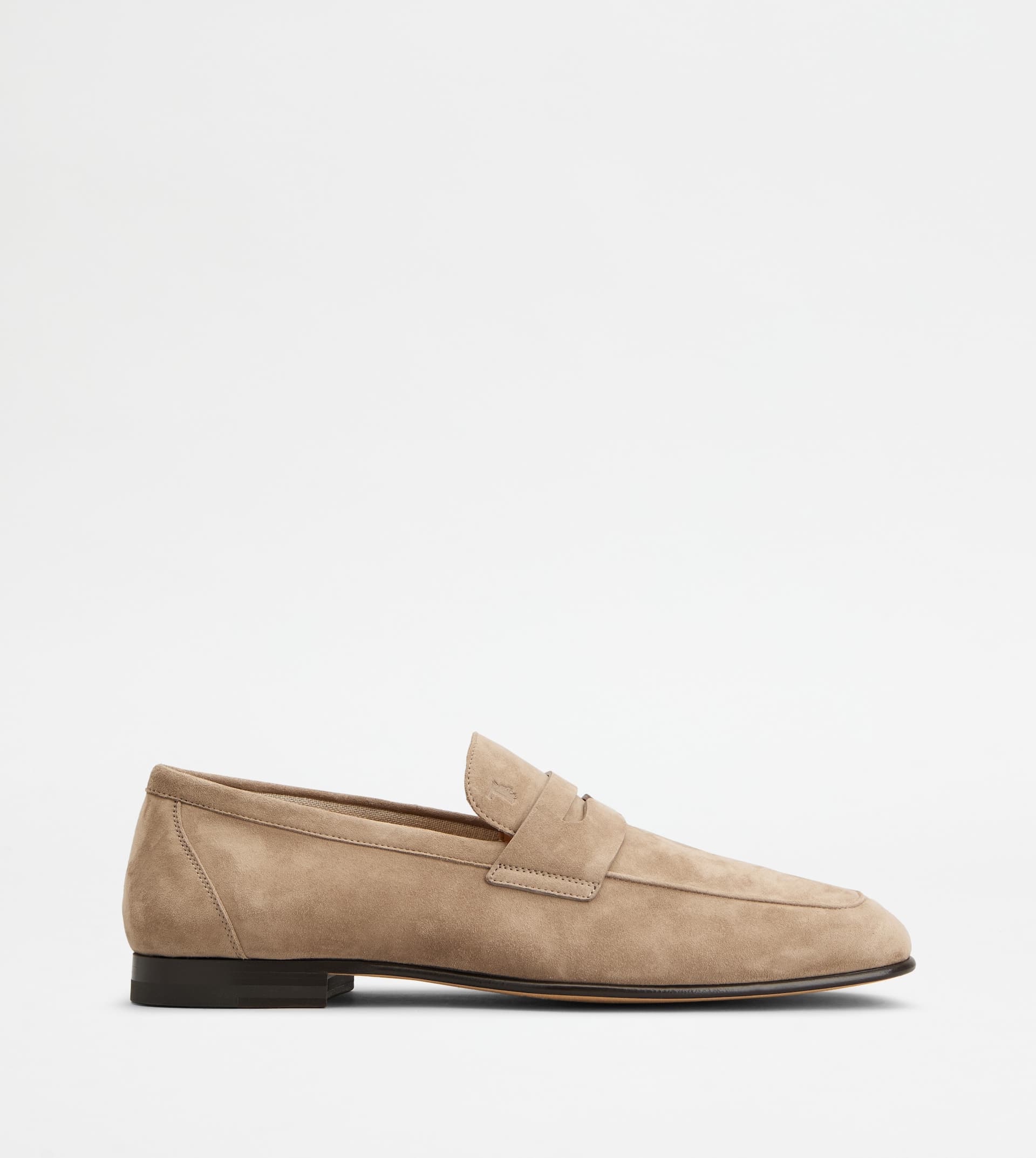 Loafers in Suede — Beige — XXM13L0IG20HR0C413