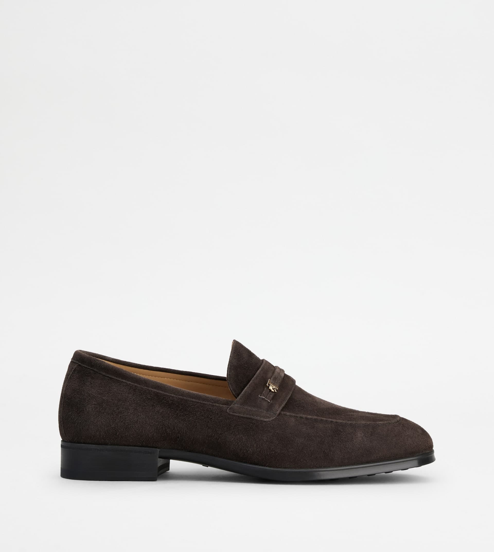 Loafers in Suede — Brown — XXM35L0IS10OA6S800