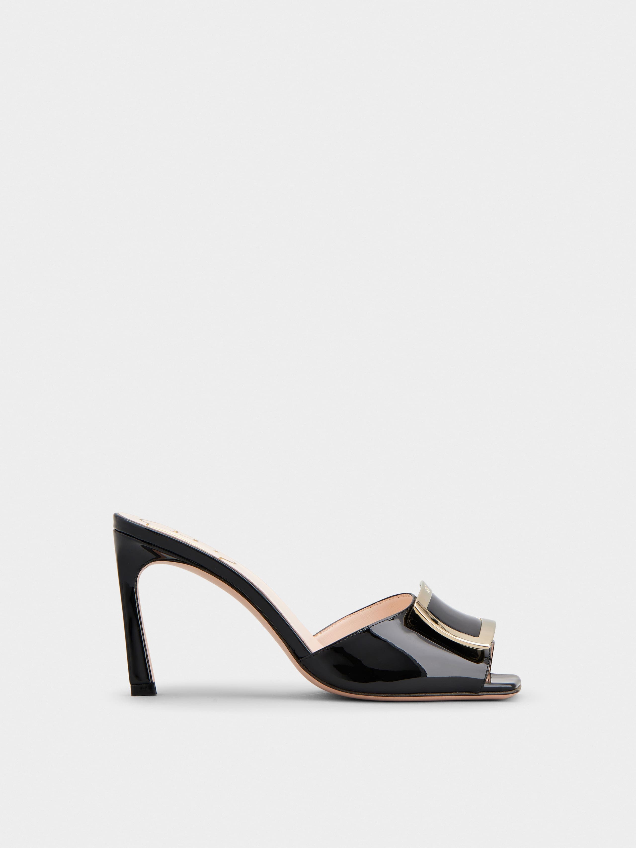 Trompette Mules in patent leather — RVW60337750D1PB999