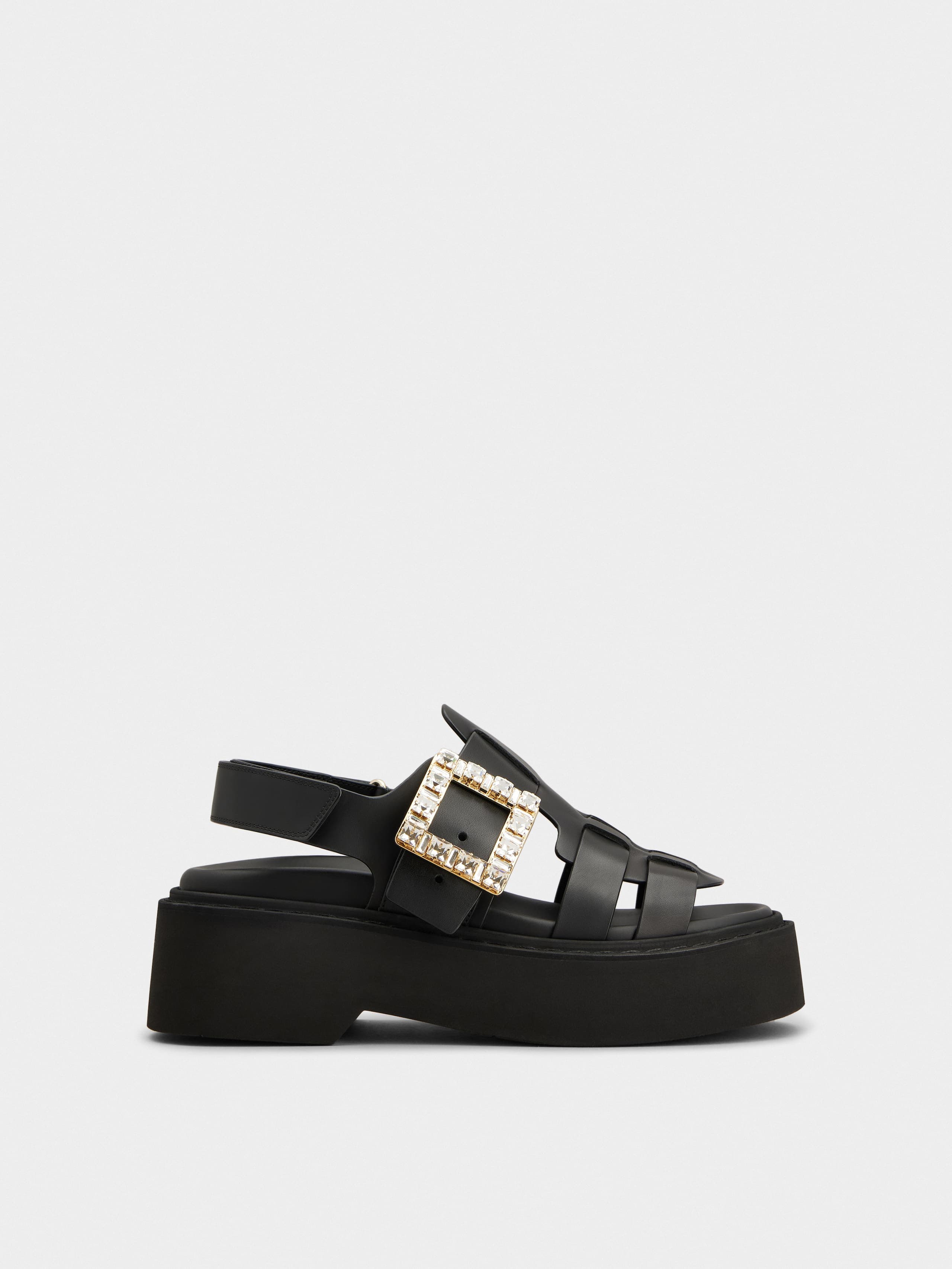 Viv' Rangers Sandals in leather — RVW76942250D90B999