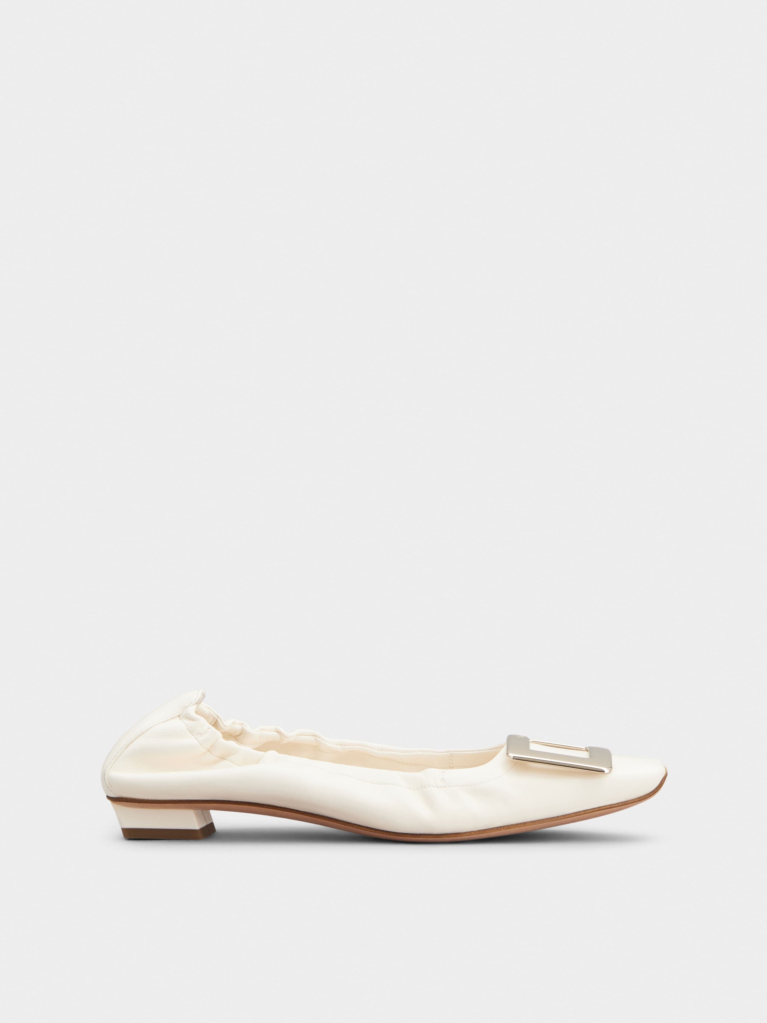 Belle Vivier Ballerinas in leather — RVW7594104091TC019
