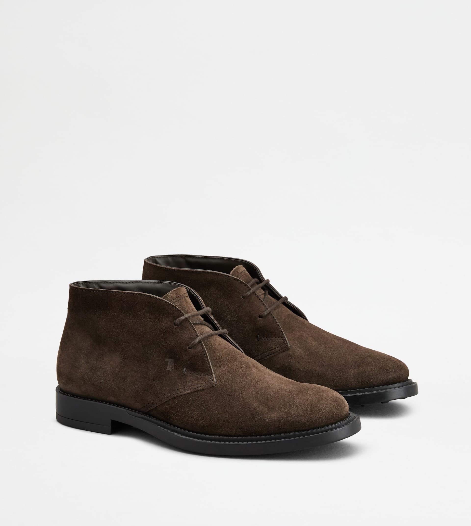 Desert Boots in Suede — Brown — XXM62C0DH60RE0S800