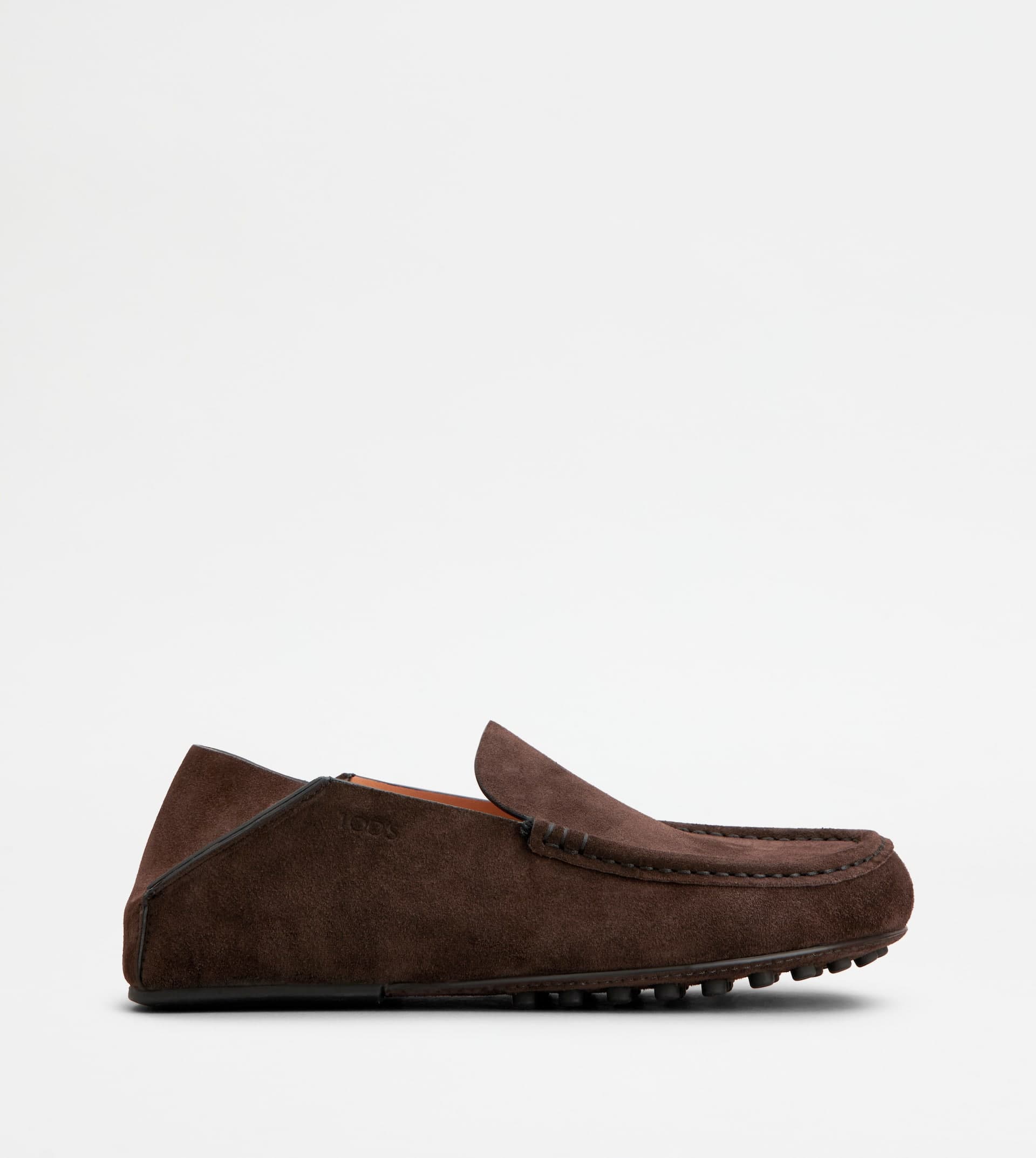 Slipper Loafers in Suede — Brown — XXM58L0IX60RE0S800