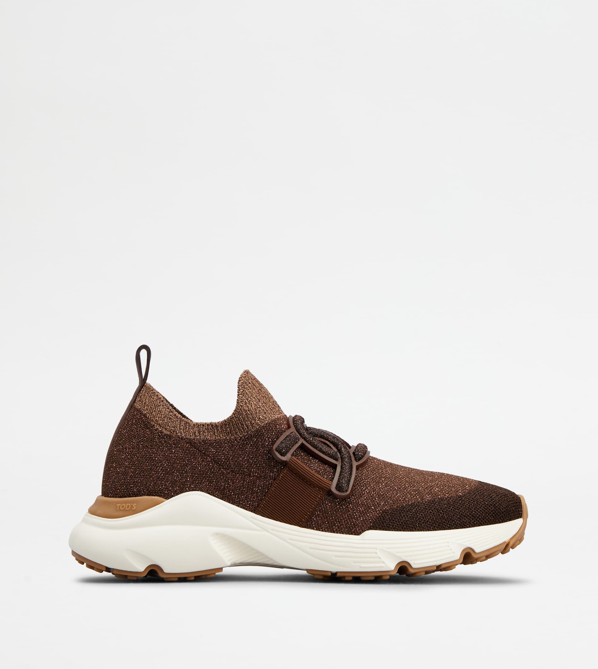 Kate Slip-on Sneakers in Fabric — Brown — XXW54C0HR60SVZXXAB