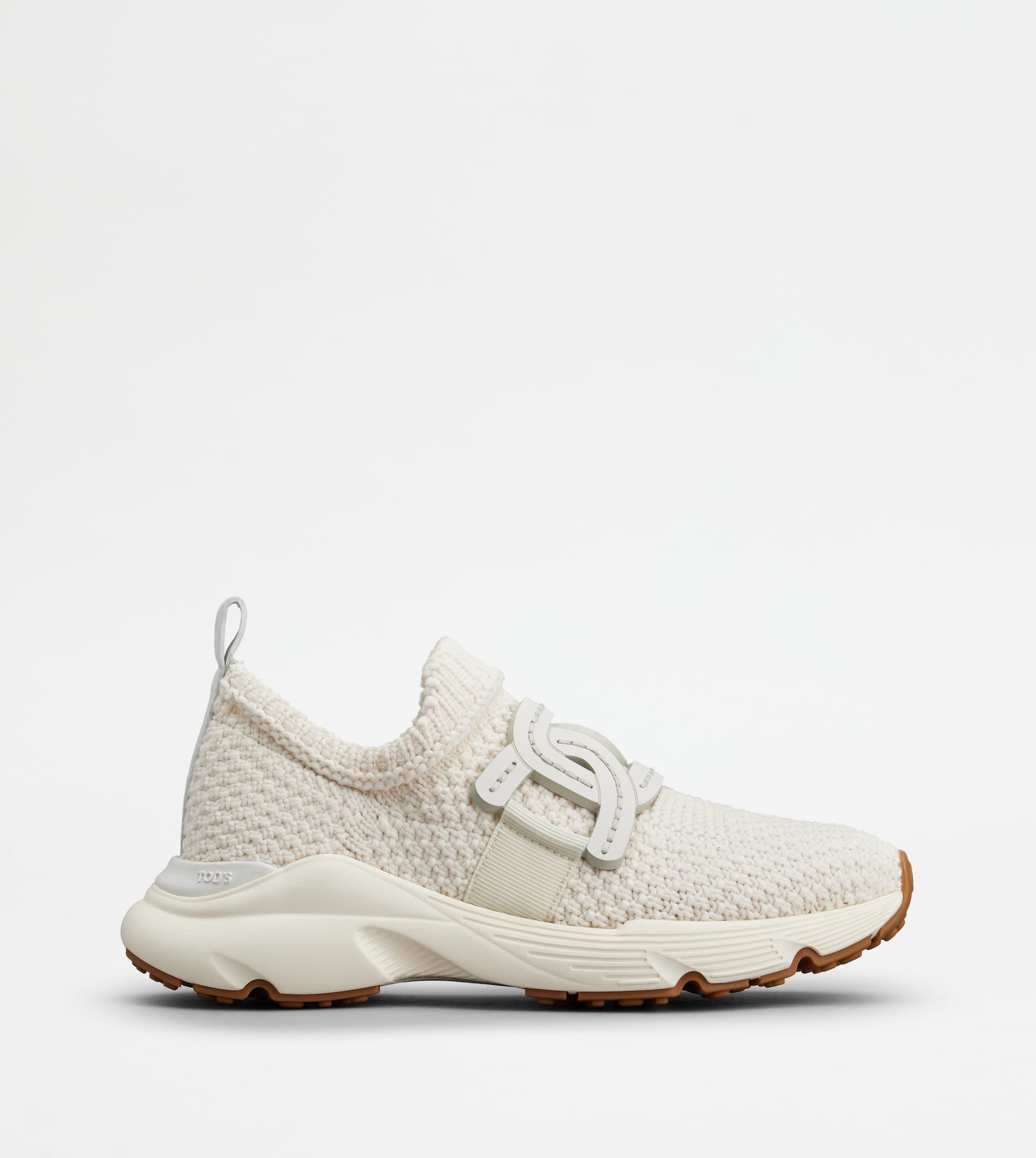 Slip-On Sneakers in Fabric — Off white — XXW54C0EM62RFK132L