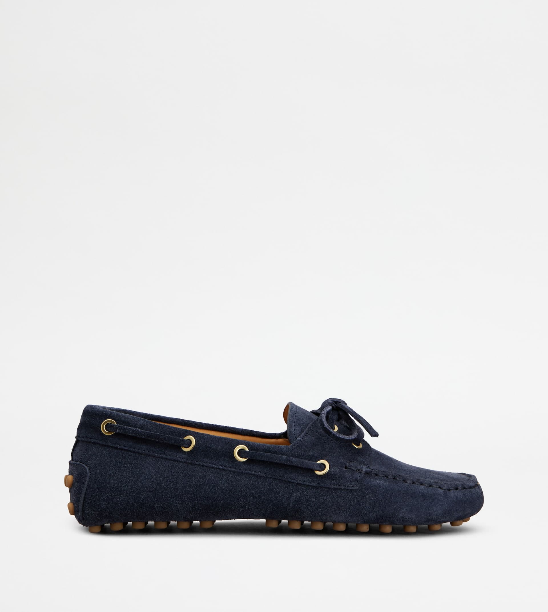 Boat Gommino Loafers in Suede — Blue — XXW22L0JZ80RE0U828
