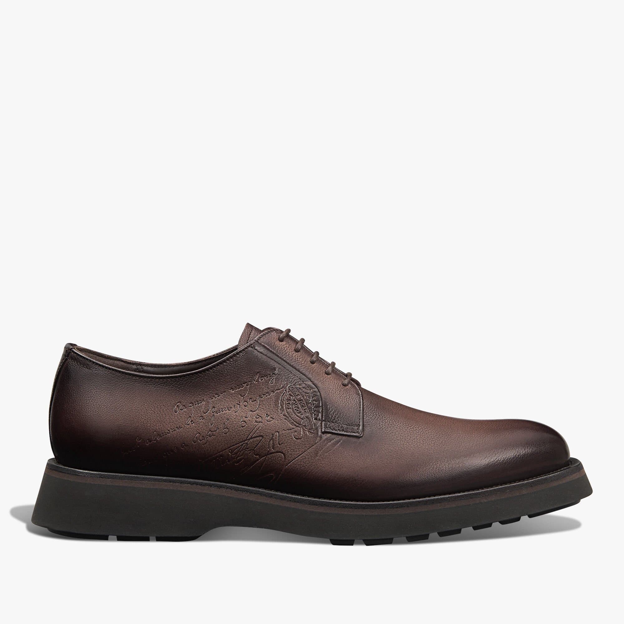 Alessio Scritto Venezia Calf Leather Derby — S6471-V82