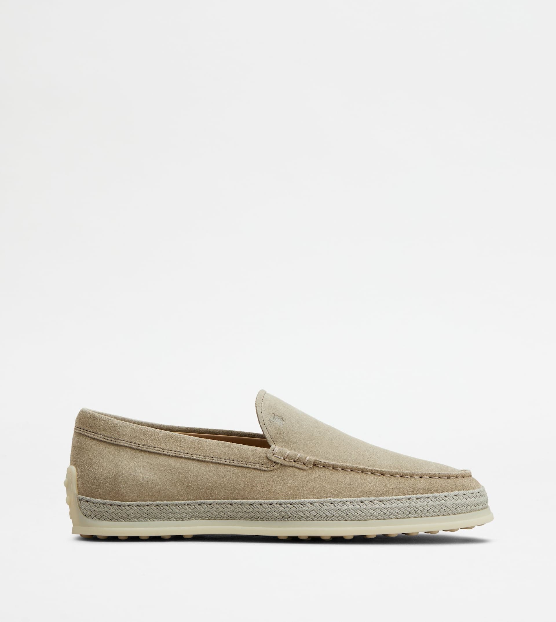 Slip-Ons in Suede — Grey — XXM0TV0AJ30RE09997