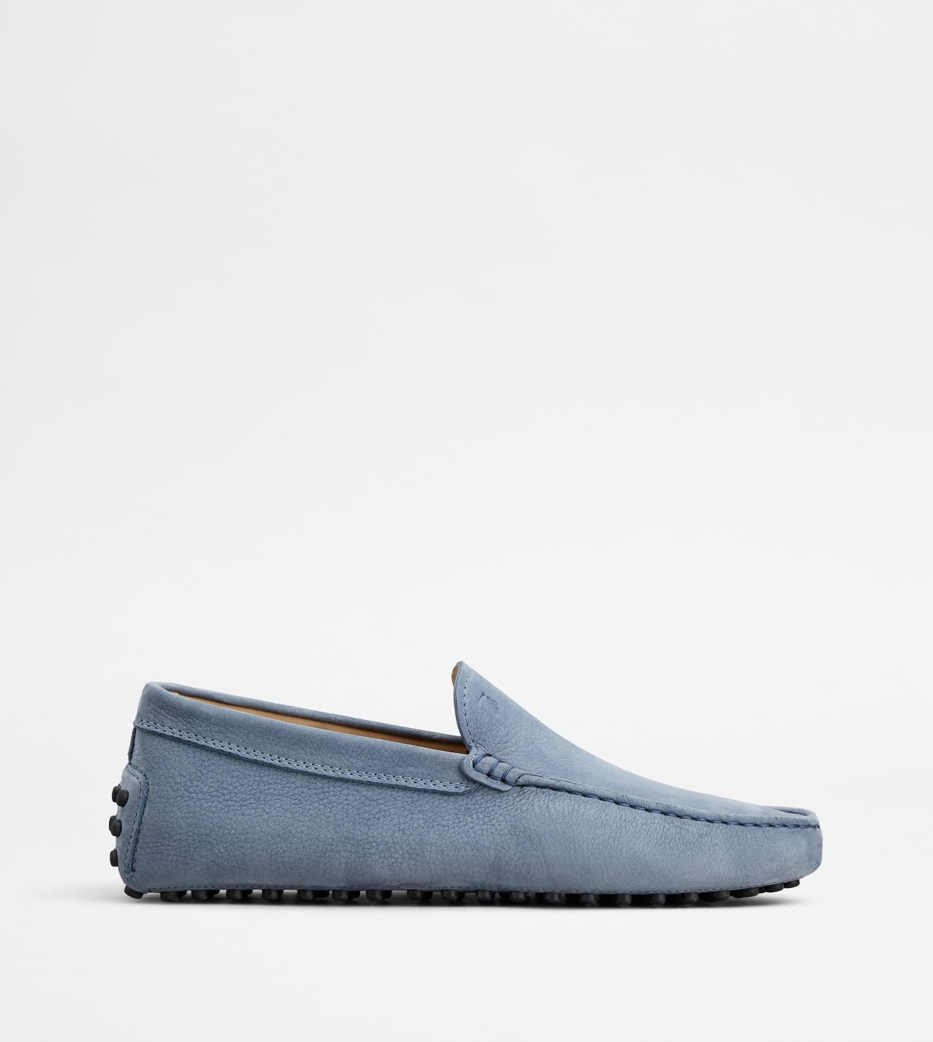 Gommino Driving Shoes in Nubuck — Light blue — XXM64C000406RNU200