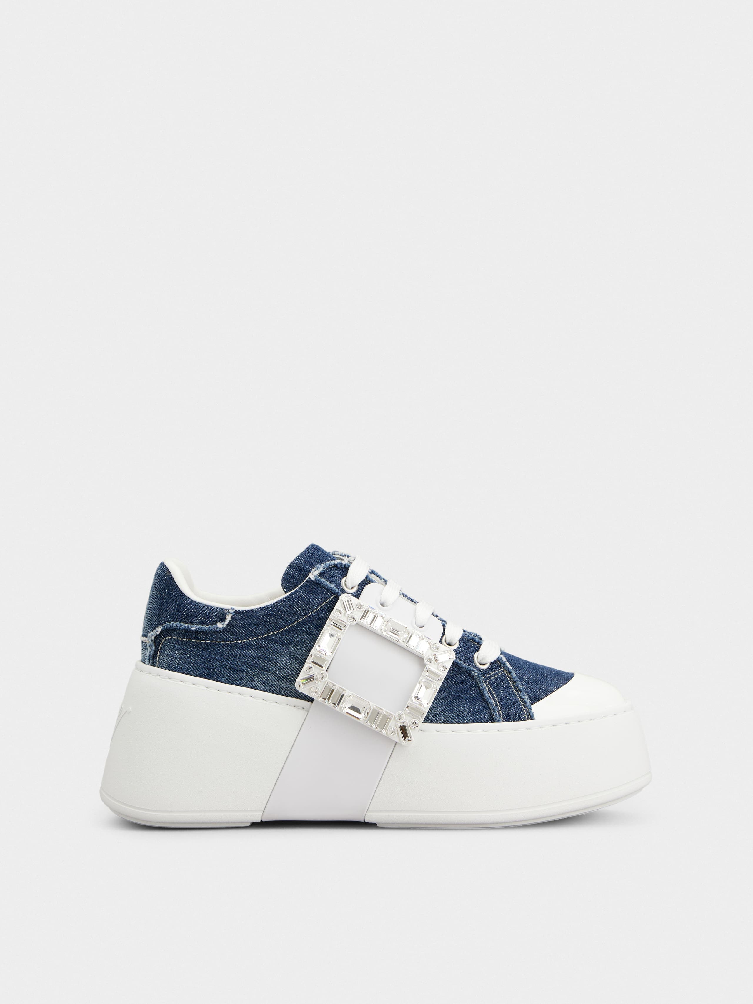 Viv' Skate Sneakers in denim — RVW737330603NZ145I