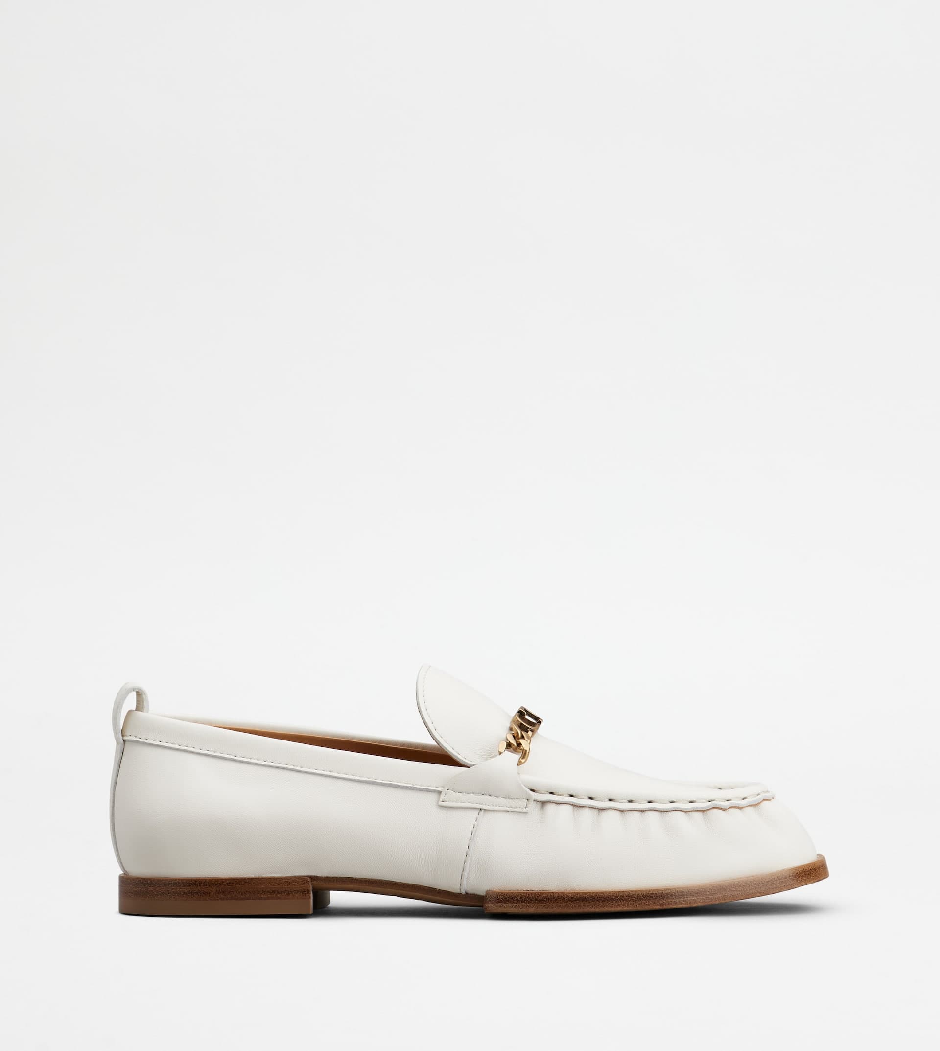Loafers in Leather — White — XXW19K0HC80SOMB013