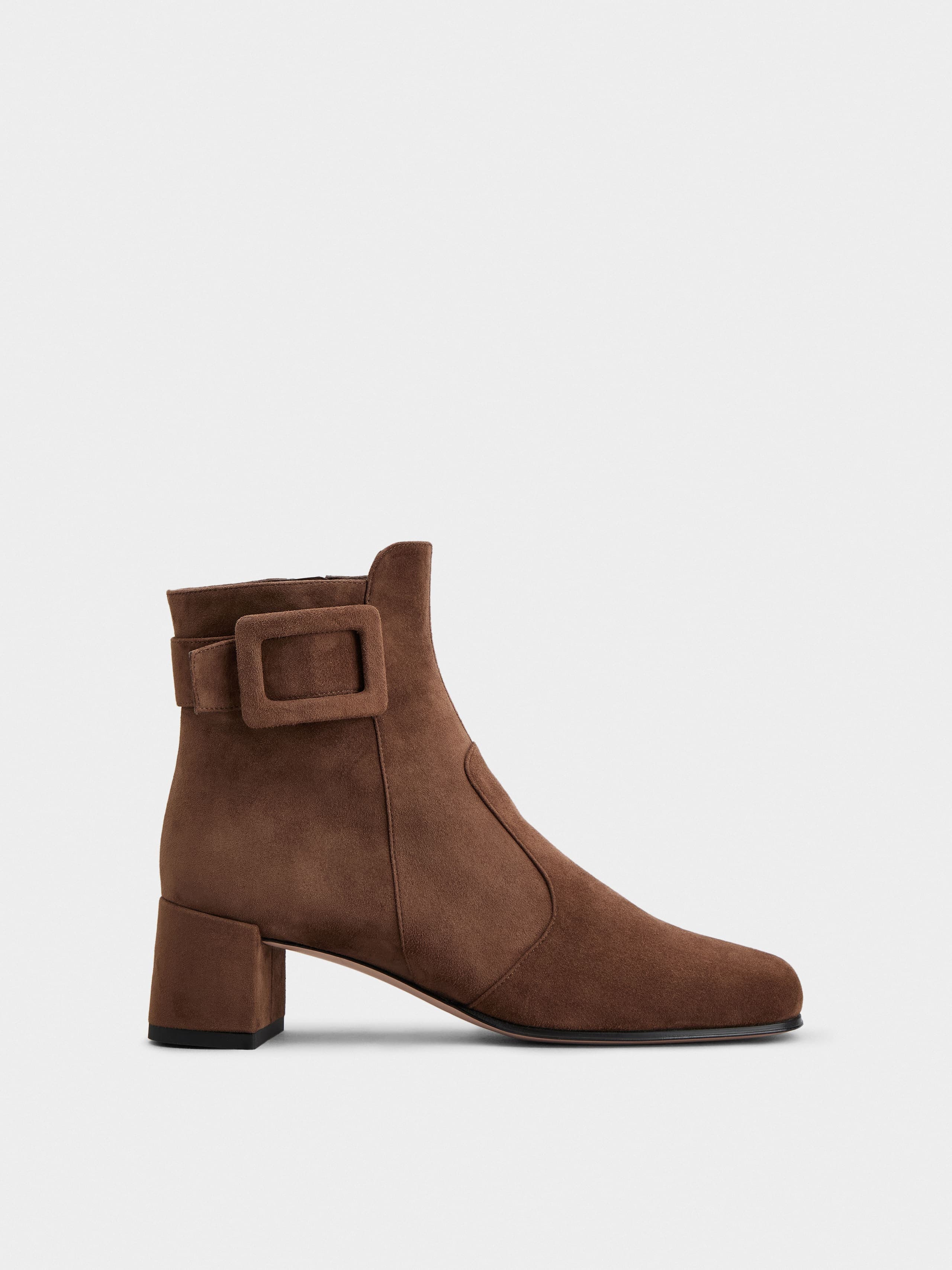 Très Vivier Booties in suede — RVW75140570HR0S604