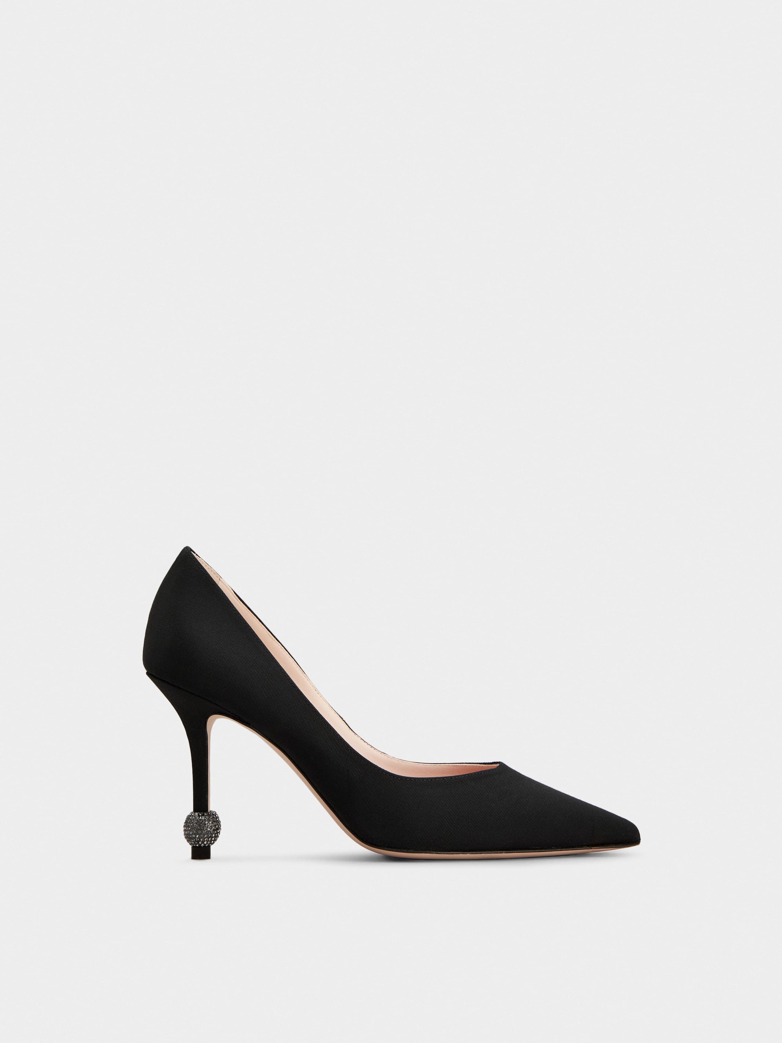 Jewel Heel Pumps in grosgrain — RVW789430106N1B999