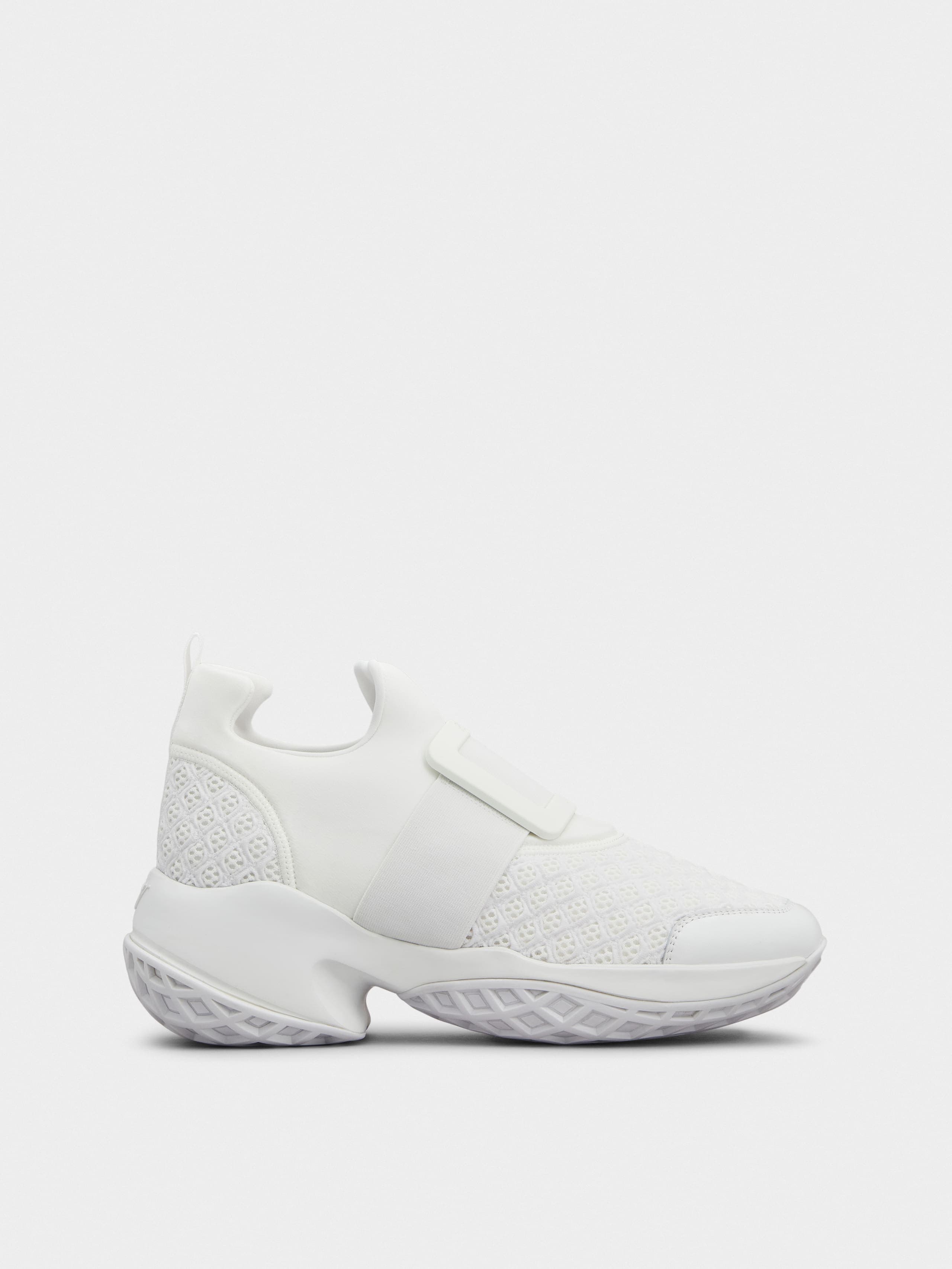 Viv' Run Man Covered Buckle Sneakers in Technical Fabrics — RVM50624160KOTB001