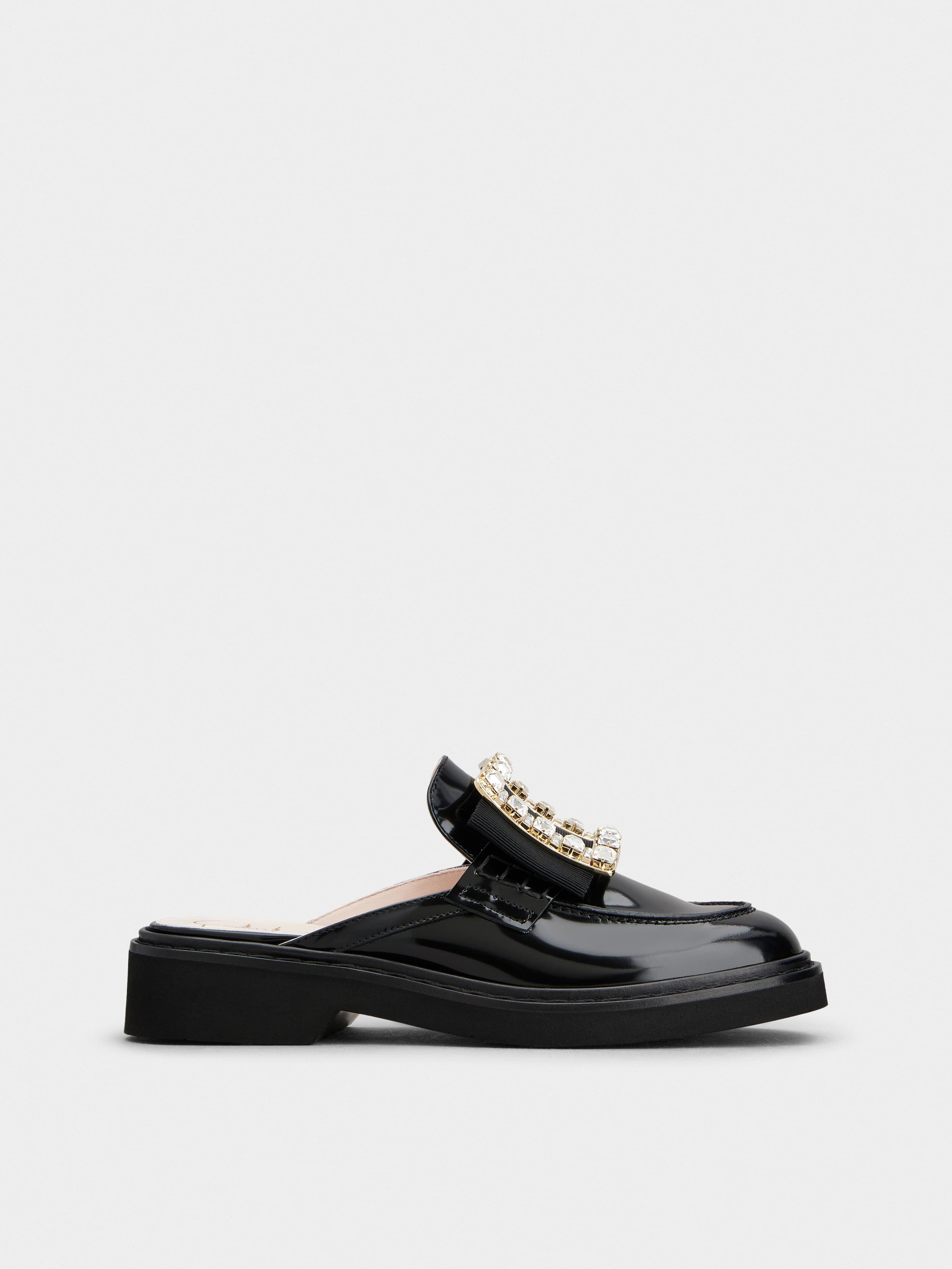 Viv' Rangers Mules in leather — RVW54840960MRKB999