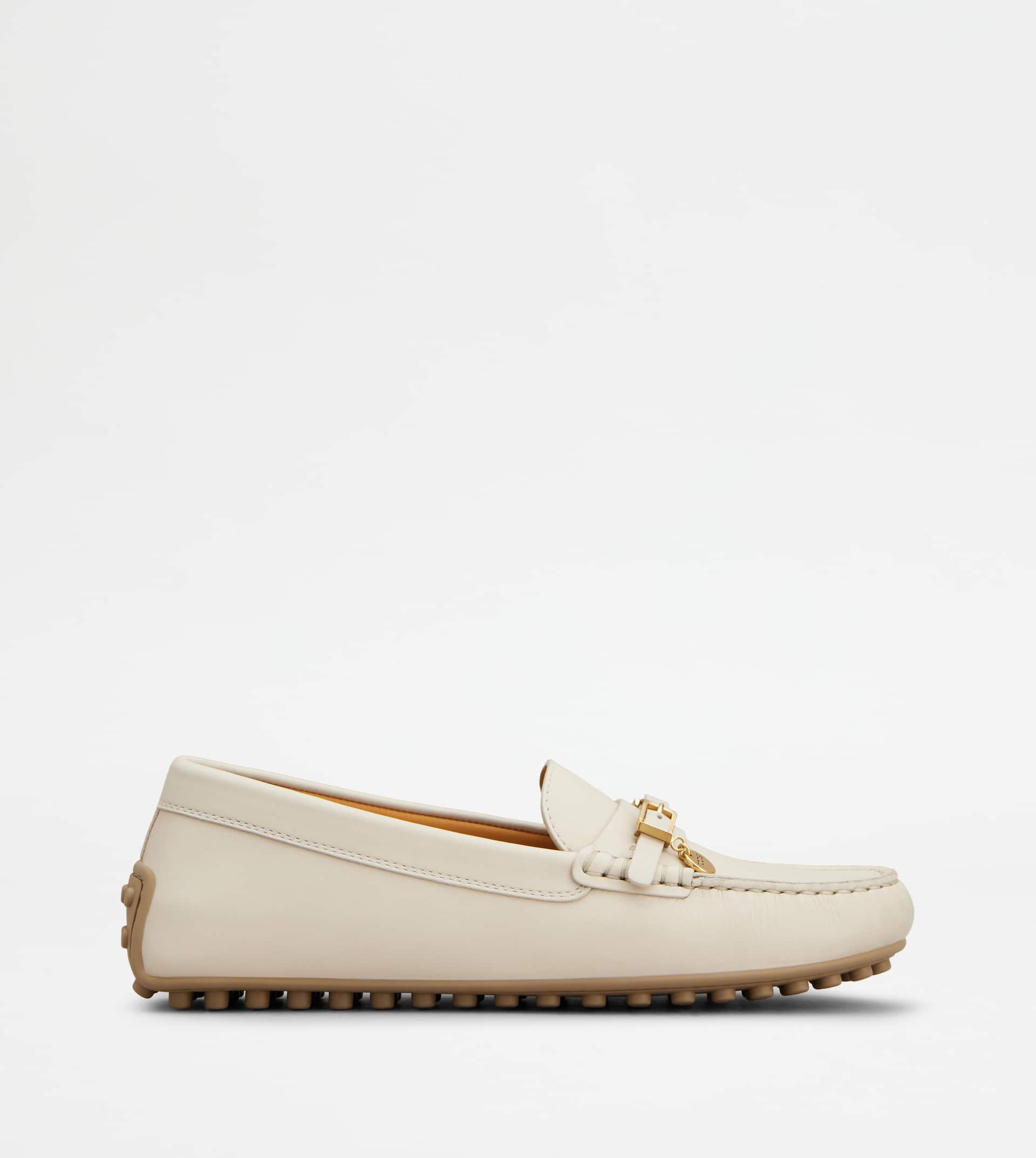 City Gommino Driving Shoes in Leather — Off white — XXW10L0JM20N6MC006