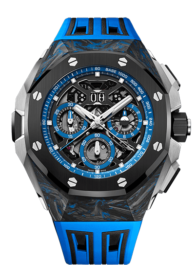 Royal Oak Concept Split-Seconds Chronograph GMT Large Date 26650FO.OO.D353CA.01 — 43mm, Carbon