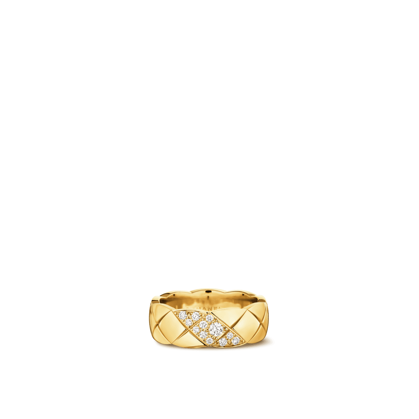 Coco Crush ring — Yellow gold & Diamond — J13163