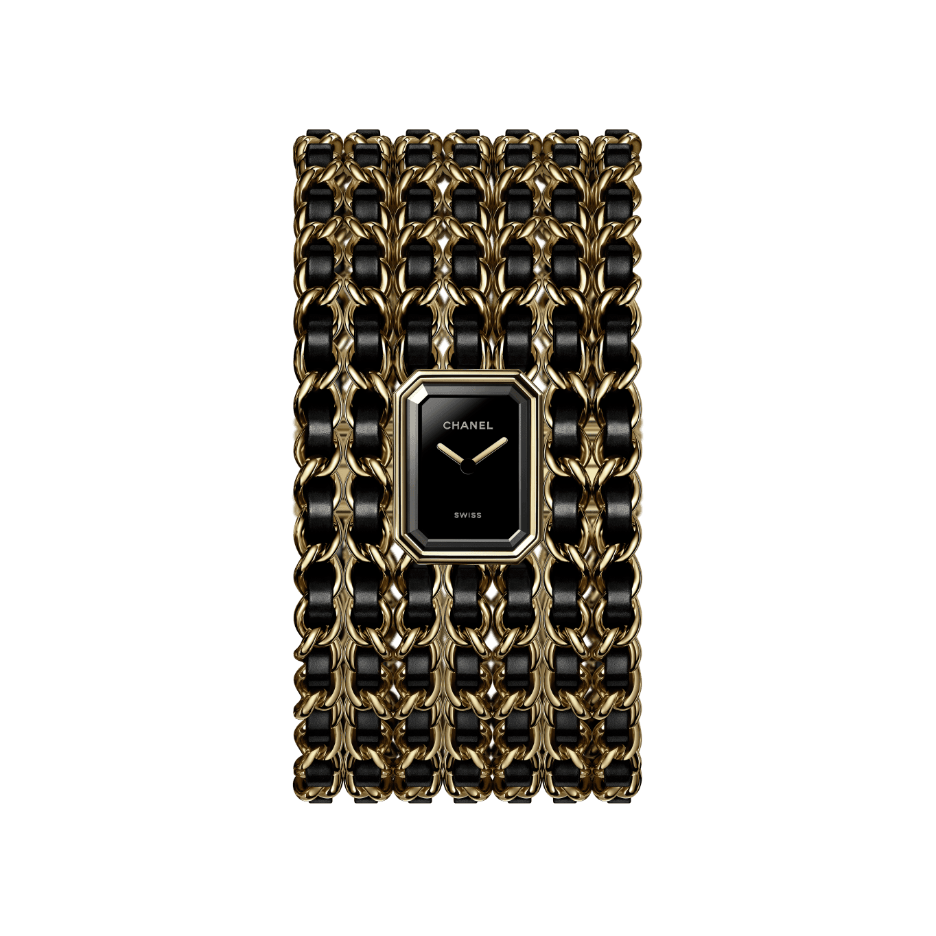 PREMIÈRE Cuff Watch Gold Coating — H9861