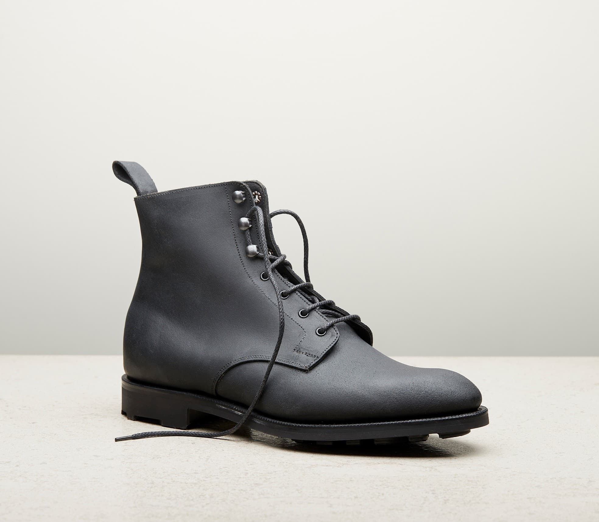 Ardmore — coal waxed suede, 303 last — Ardmore_303_coal-waxed