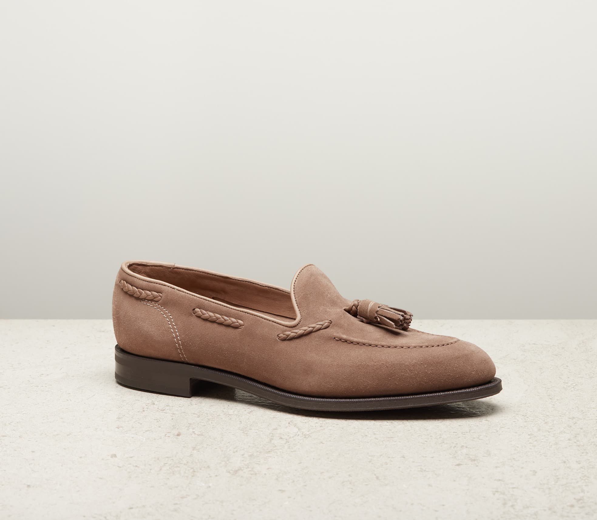 Belgravia Unlined — mole suede, 184 last — Belgravia_UL_184_Mole-Suede