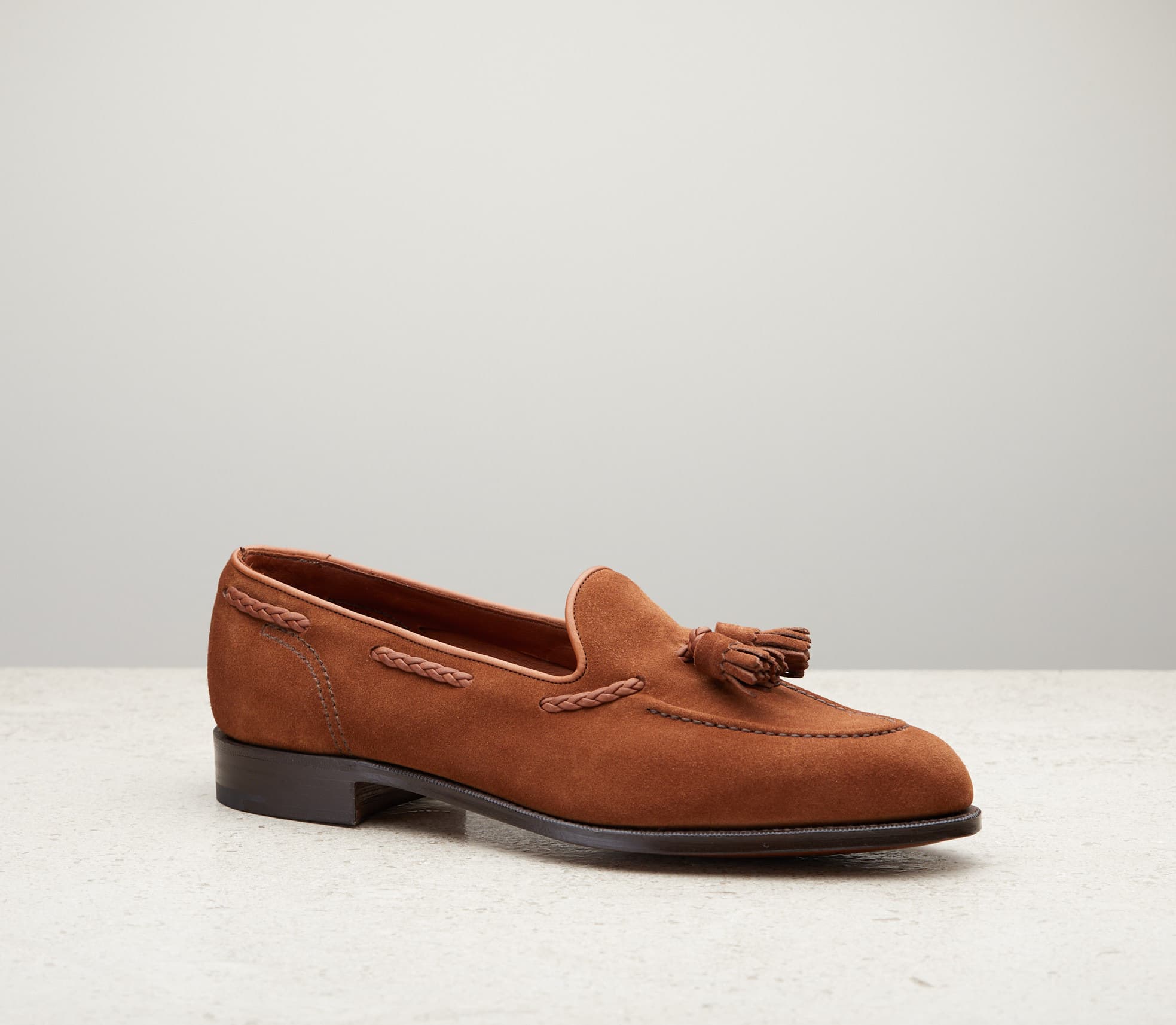 Belgravia Unlined — 184 Last, snuff suede — Belgravia_UL_184_Snuff-Suede