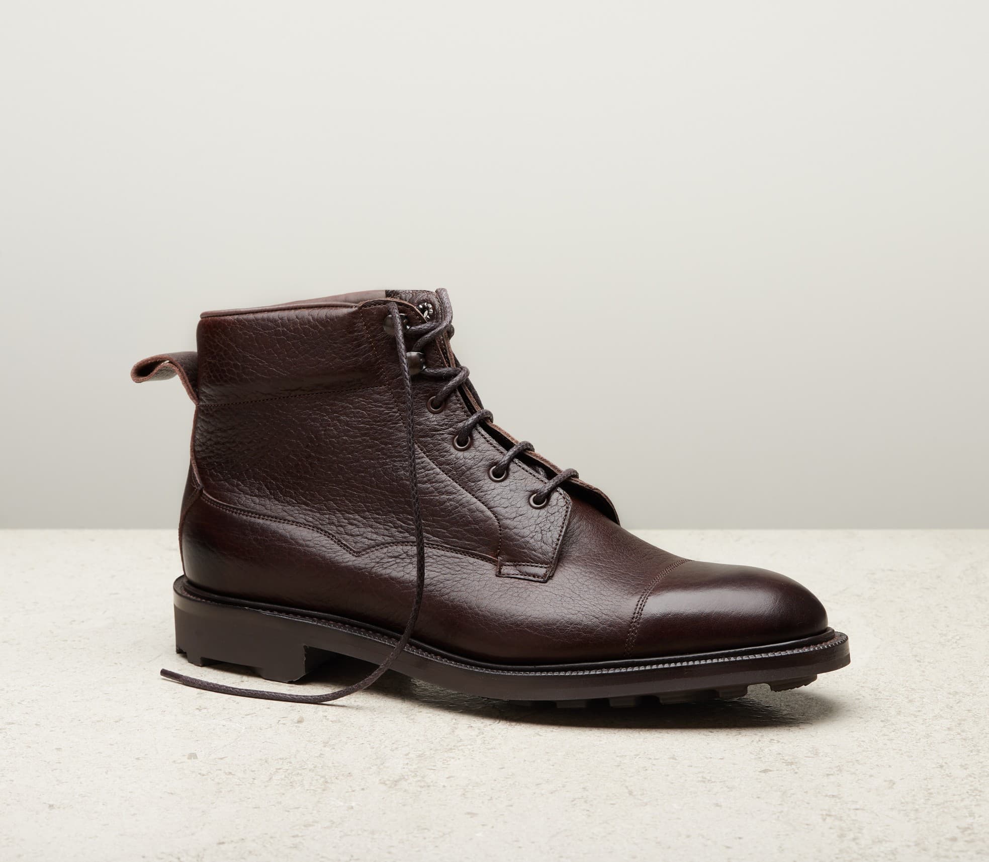 Connemara — dark brown london grain, 303 last — Connemara_303_Brown-London-Grain
