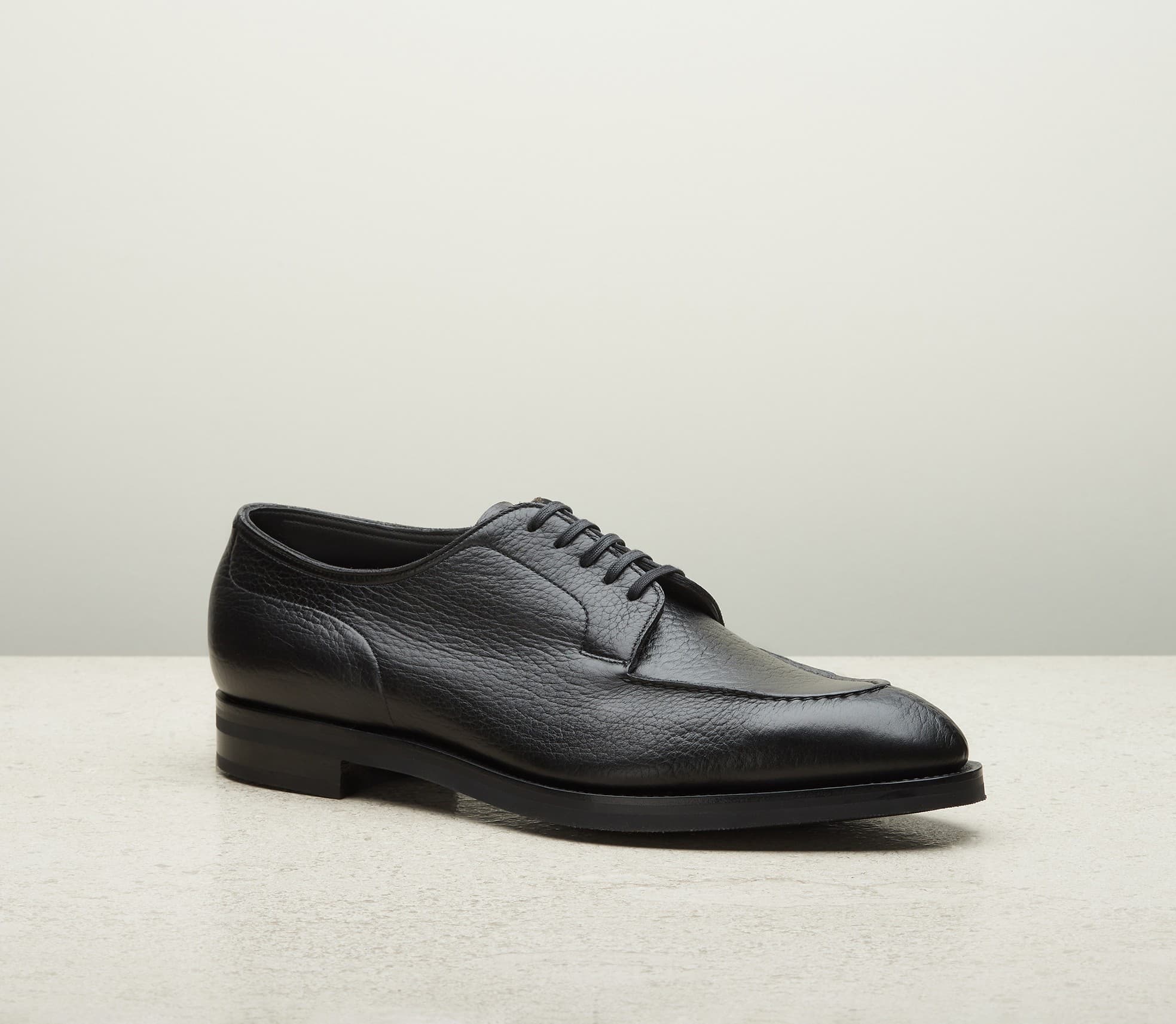 Dover Unlined — black london grain, 202 last — Dover_UL_202_black-london-grain