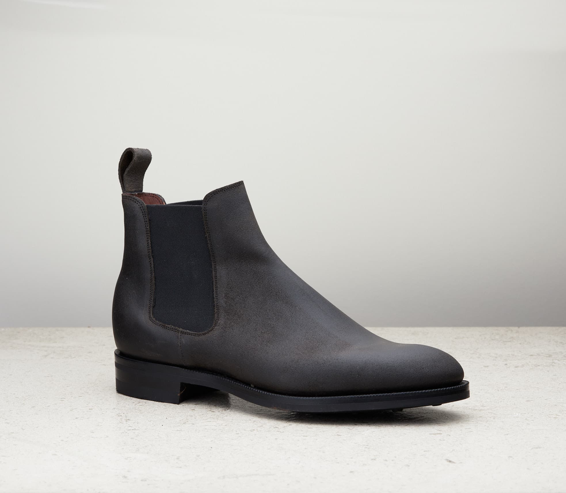 Govan — storm waxed suede, 202 last