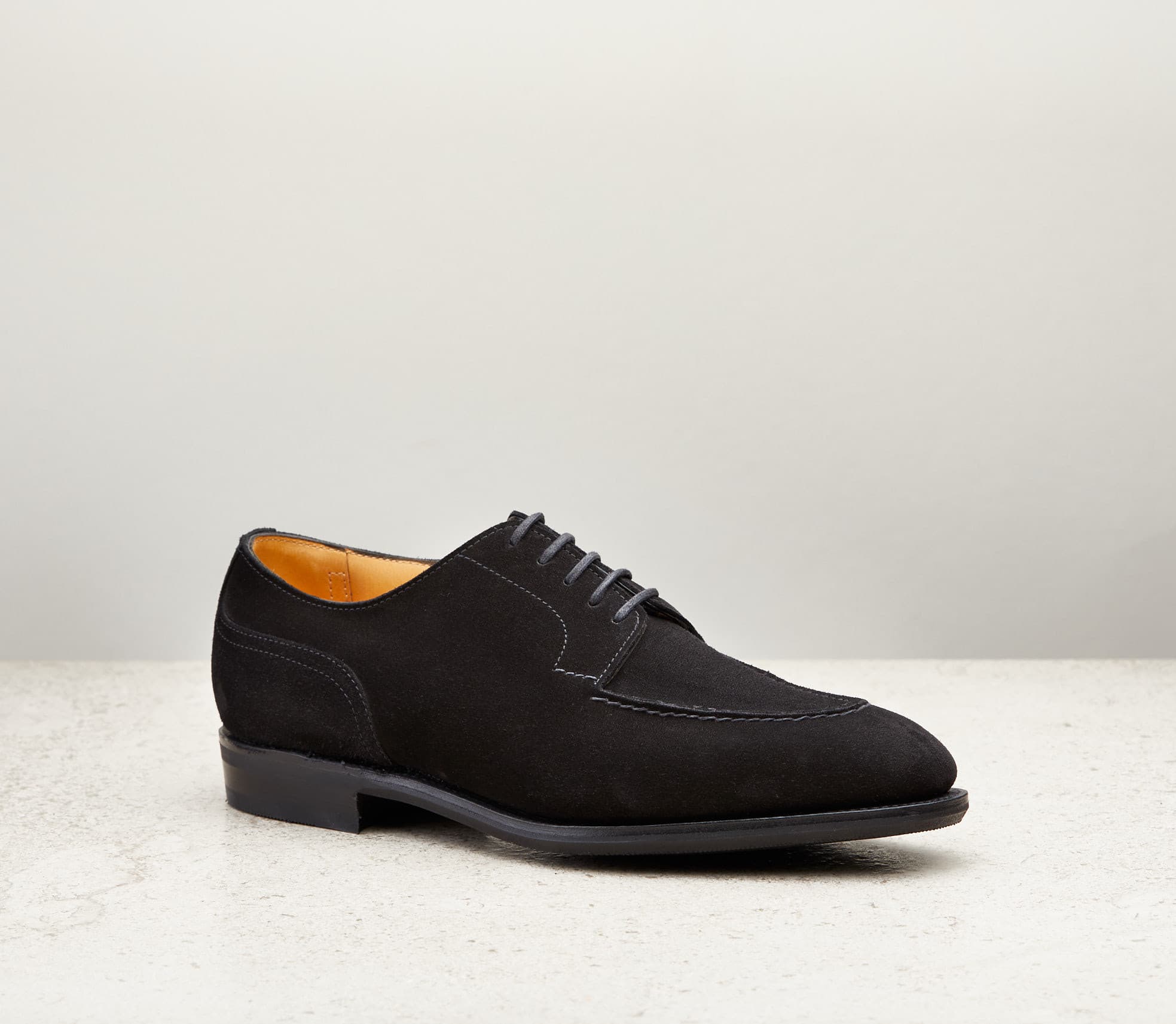 Dover — black suede, 66 last — L_Dover_066_Black-Suede
